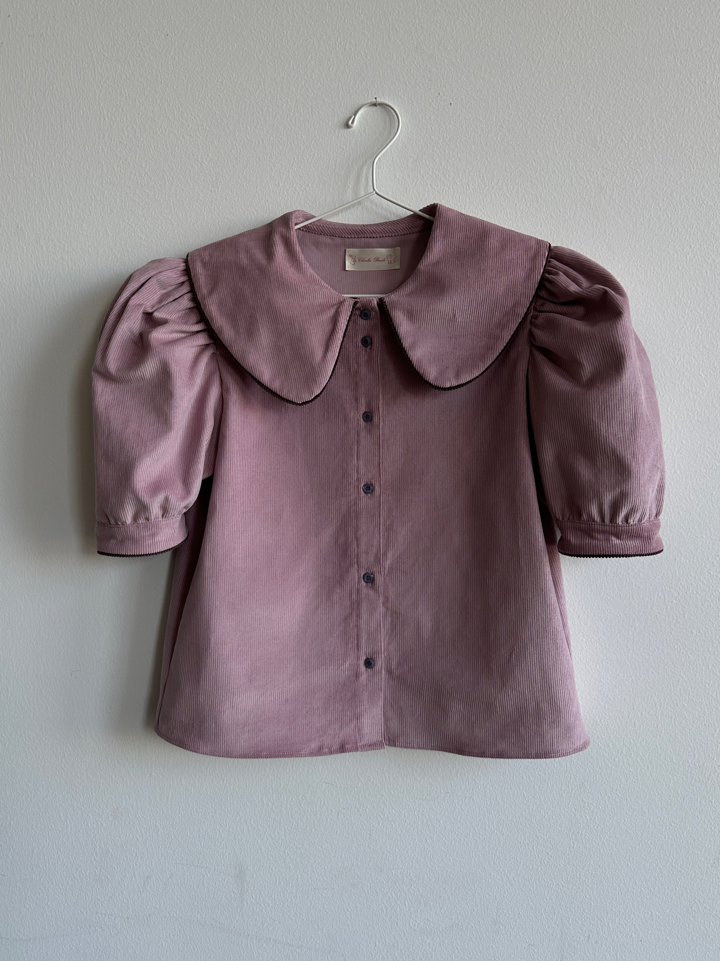 Pom Blouse Mauve