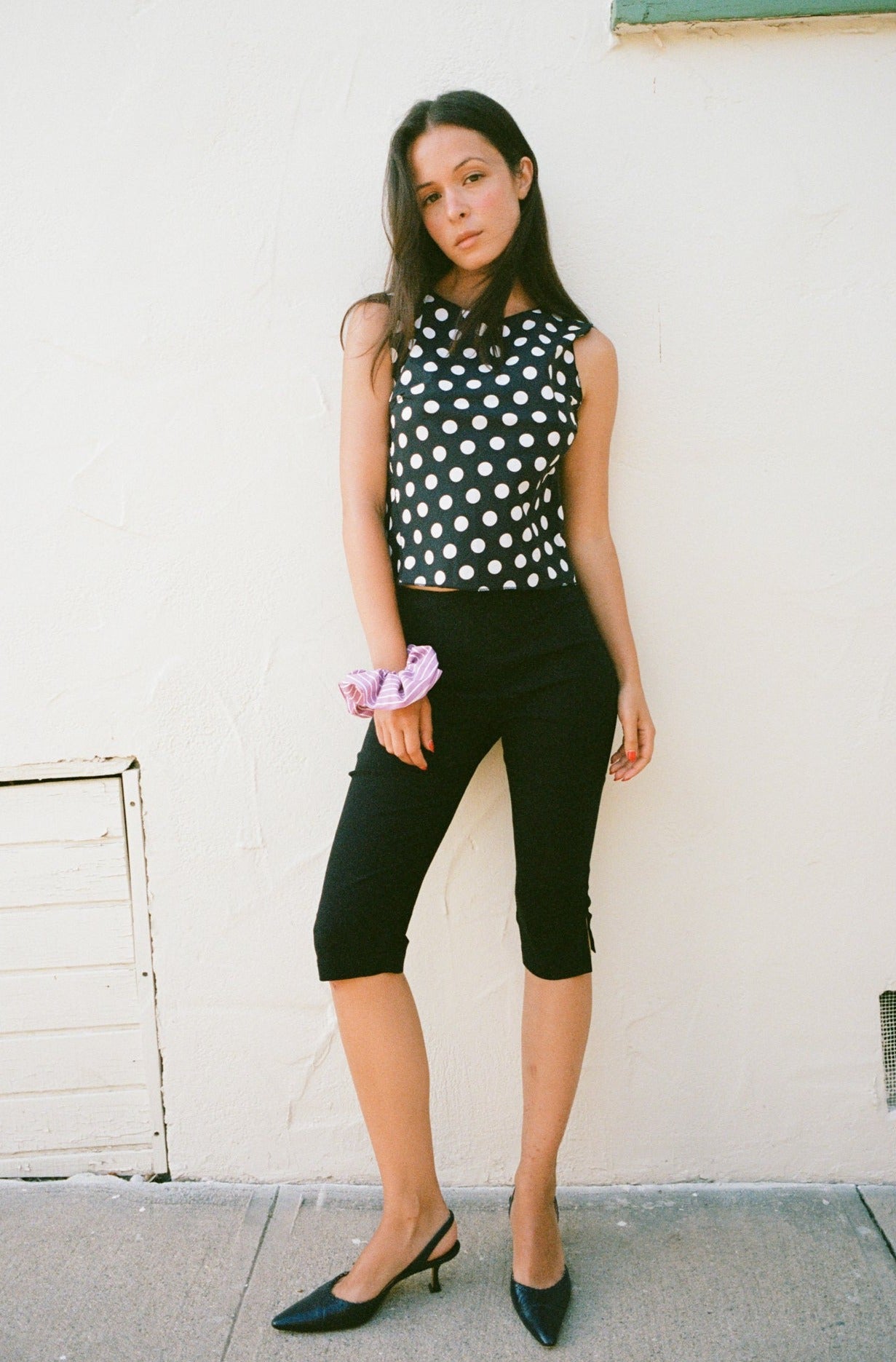 Heirloom Top Polka Dot