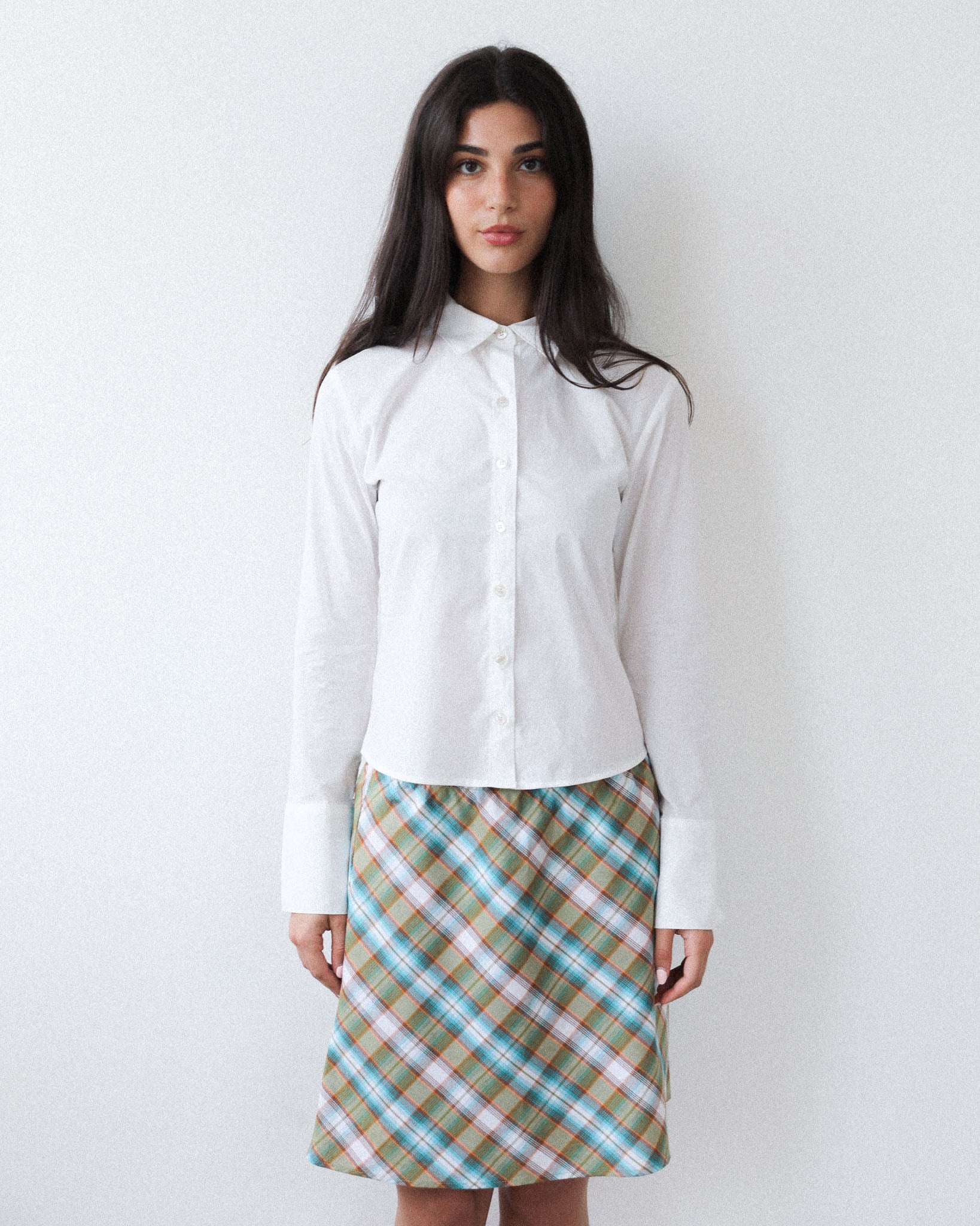 Charlie Button Up White