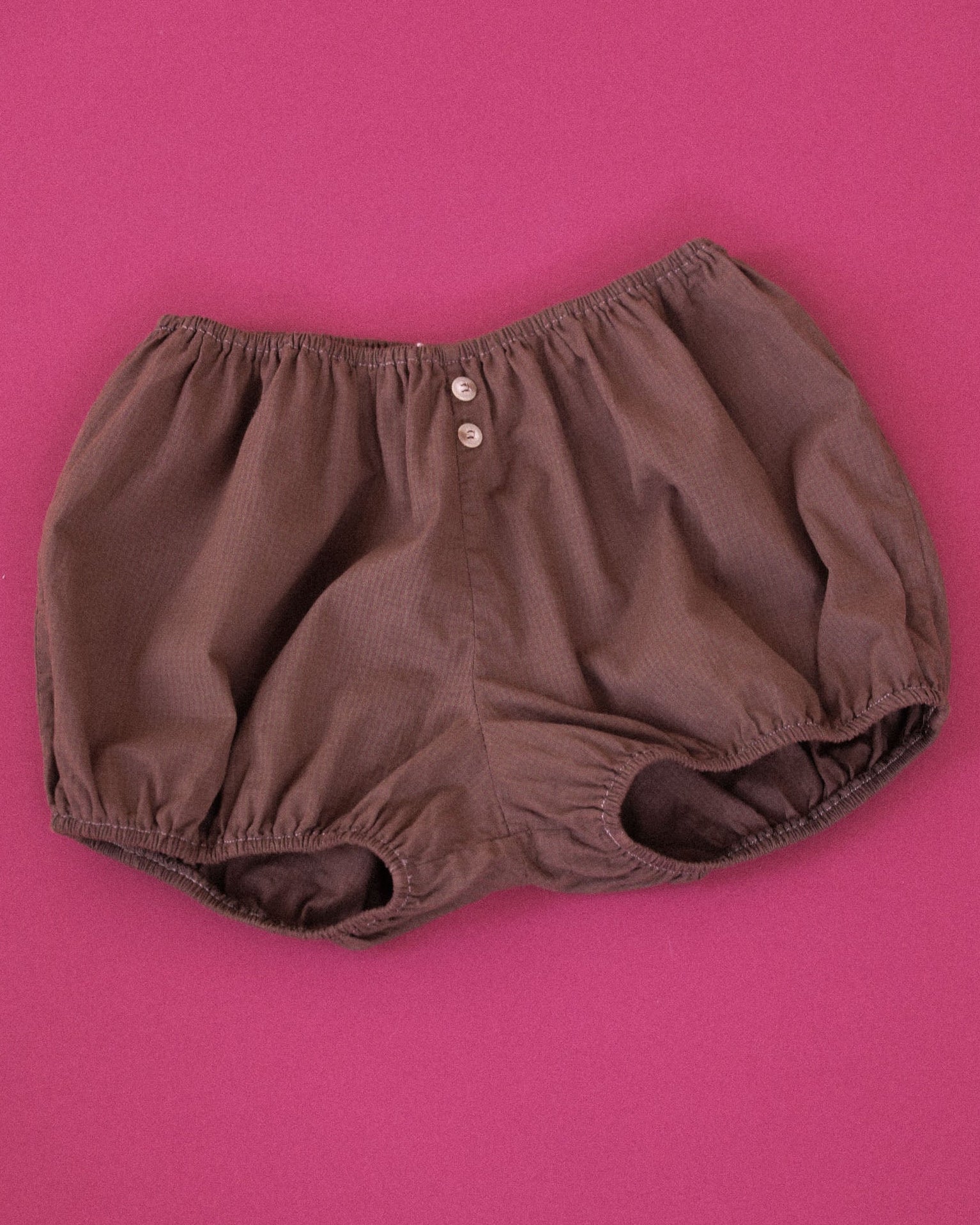 Babydoll Bloomers Brown Button