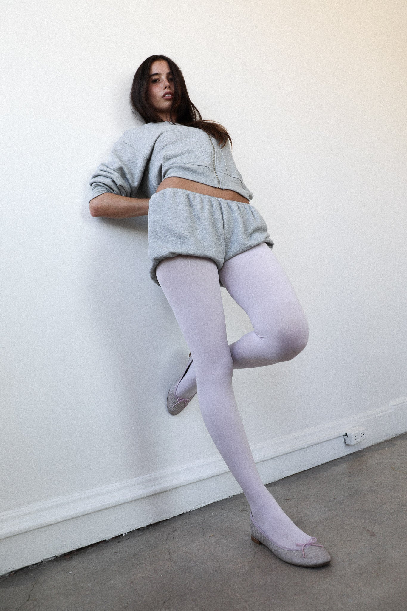 Babydoll Bloomers Grey French Terry