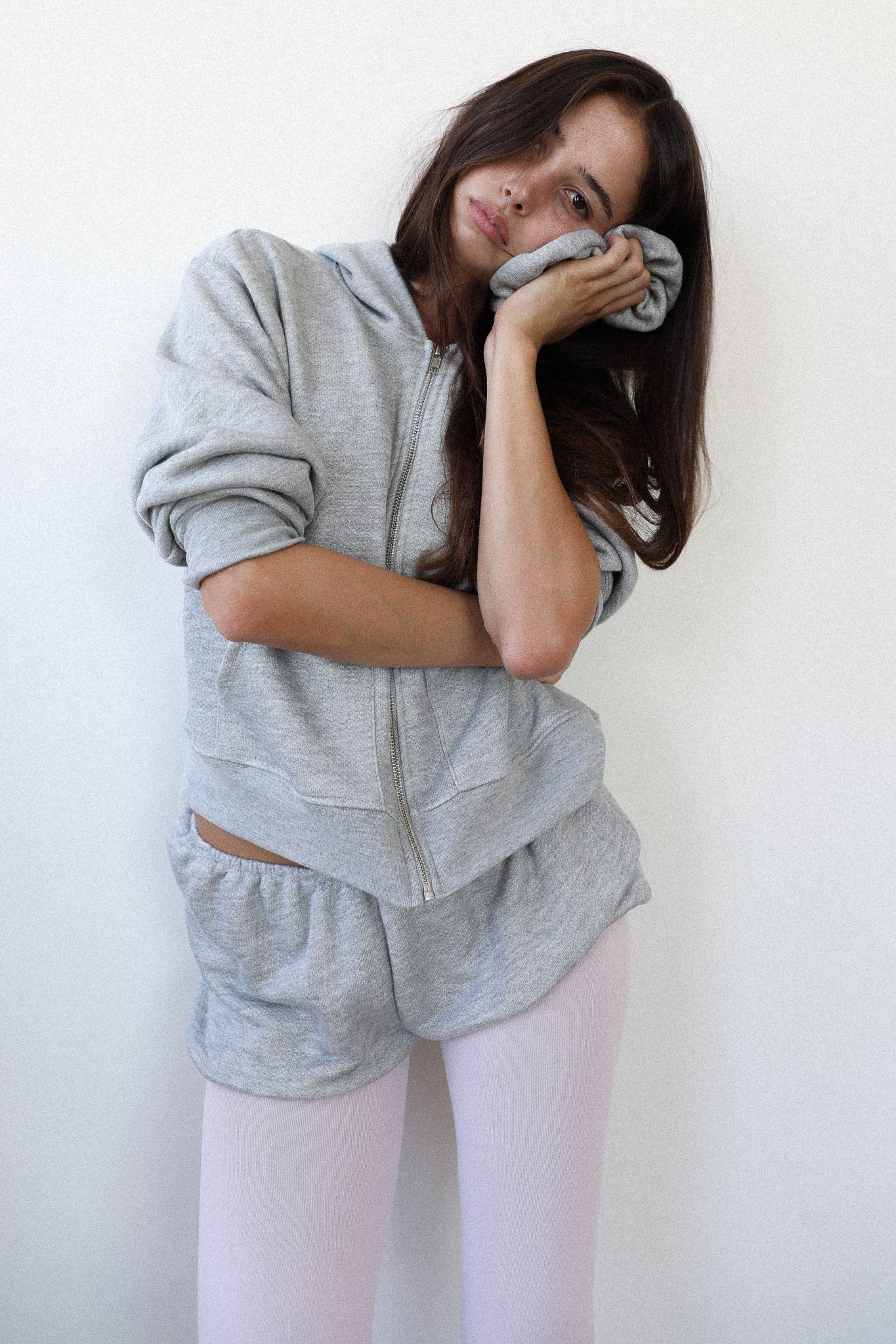 Chuck Hoodie Grey French Terry