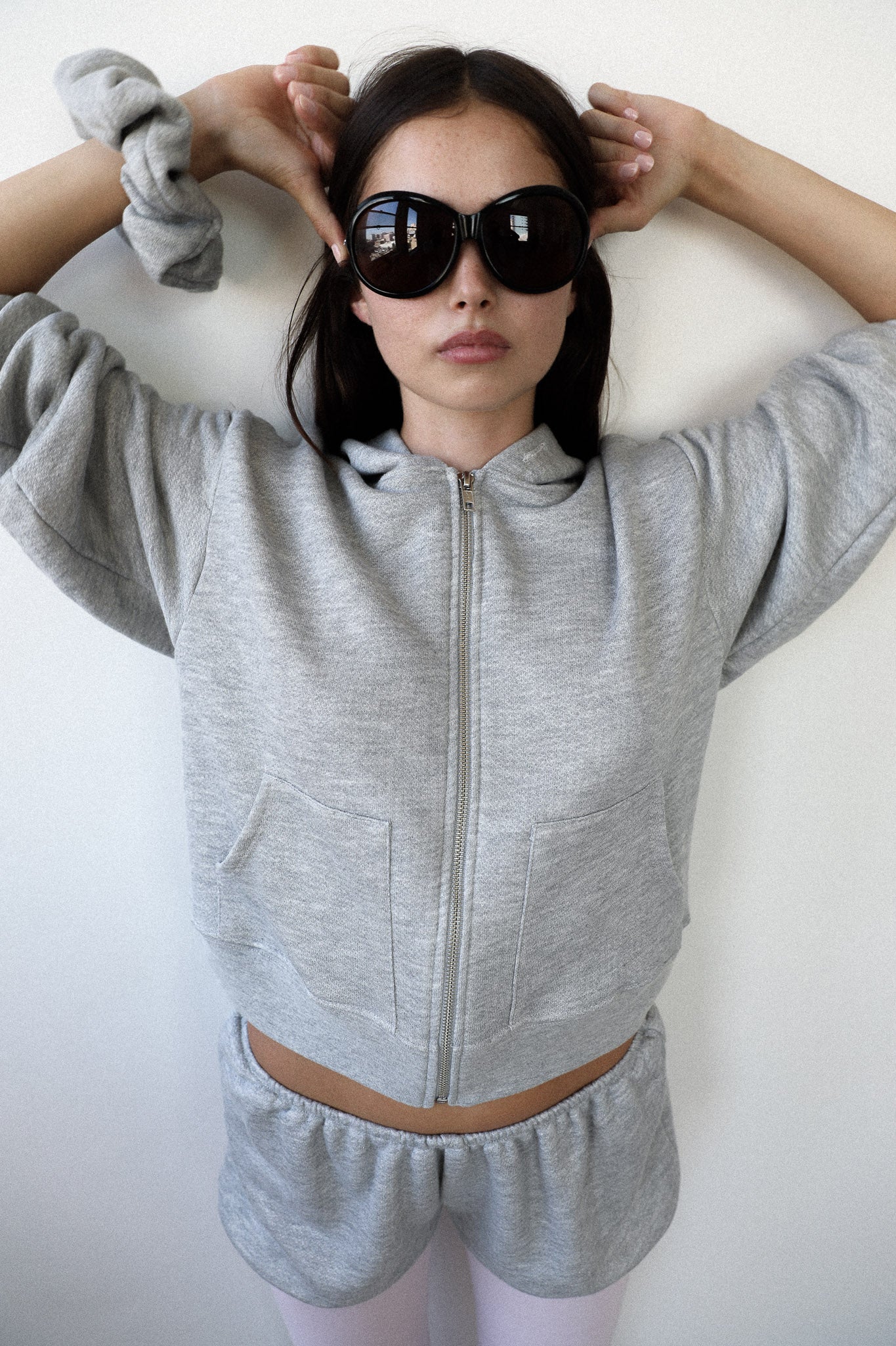 Chuck Hoodie Grey French Terry
