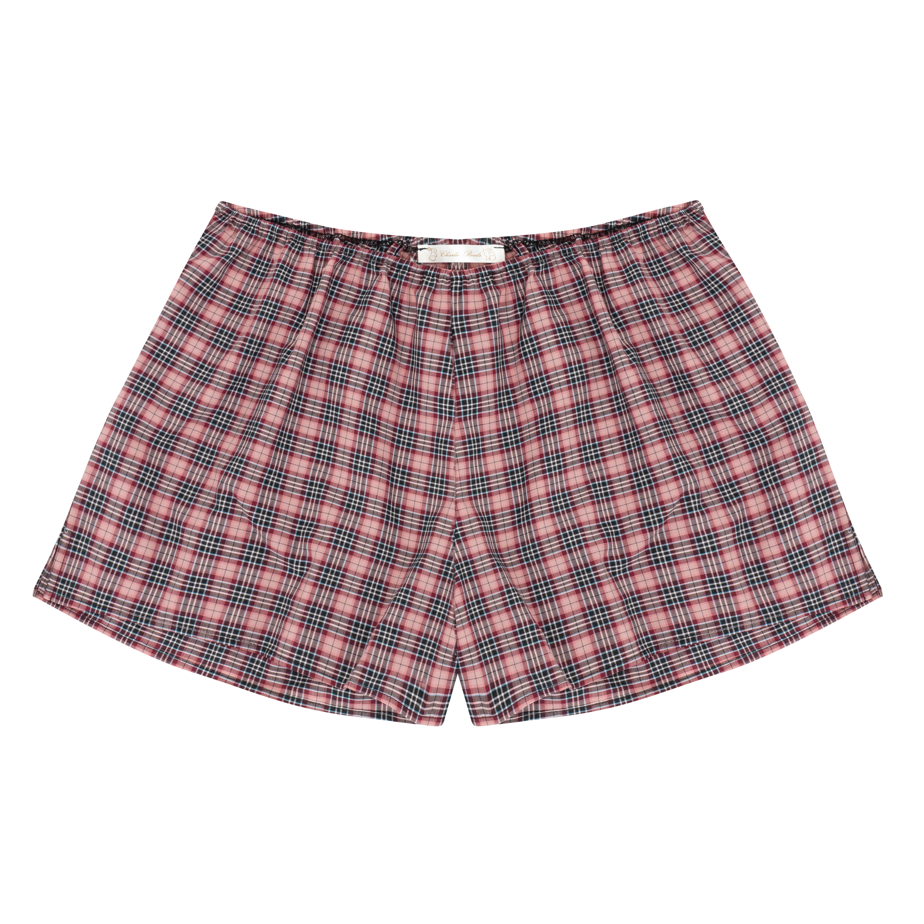 Simple Short Rose Plaid