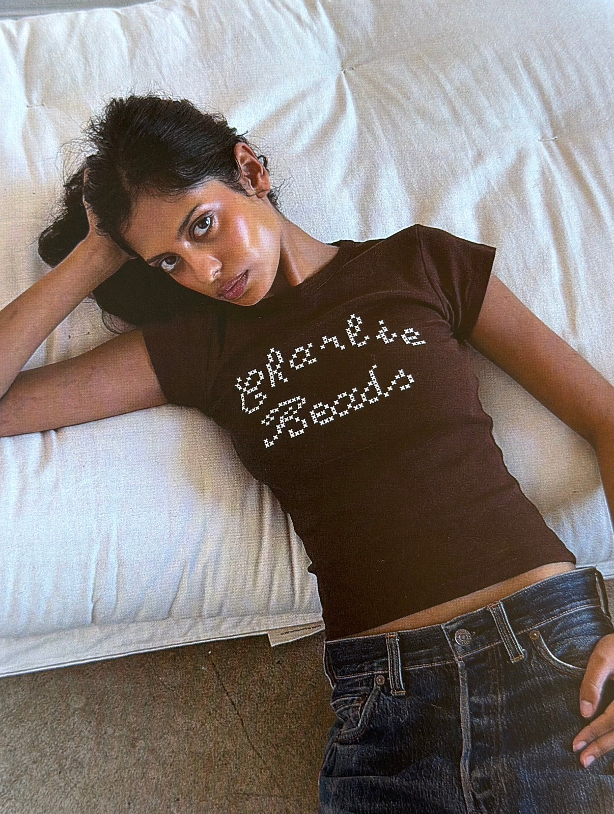 99 NY Baby Tee Brown