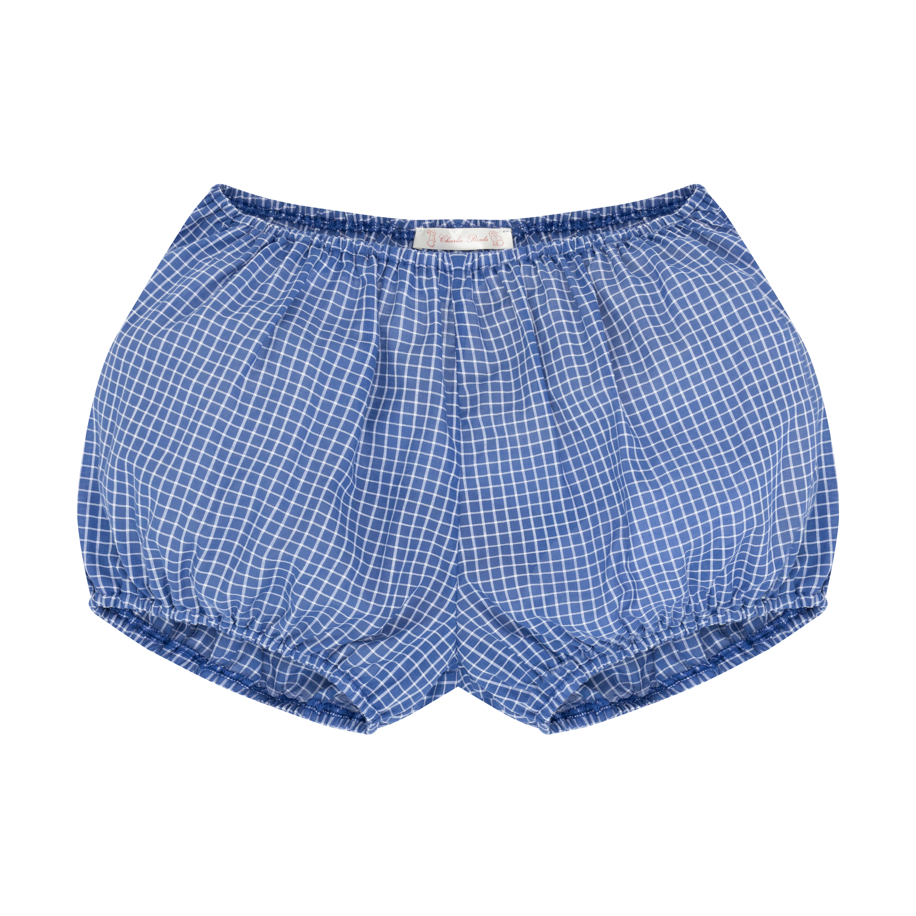 Babydoll Bloomers Blue Windowpane