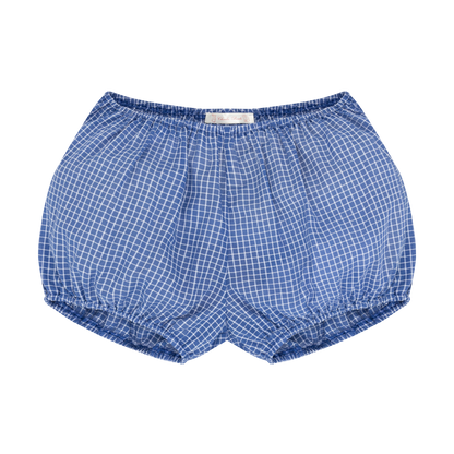 Babydoll Bloomers Blue Windowpane