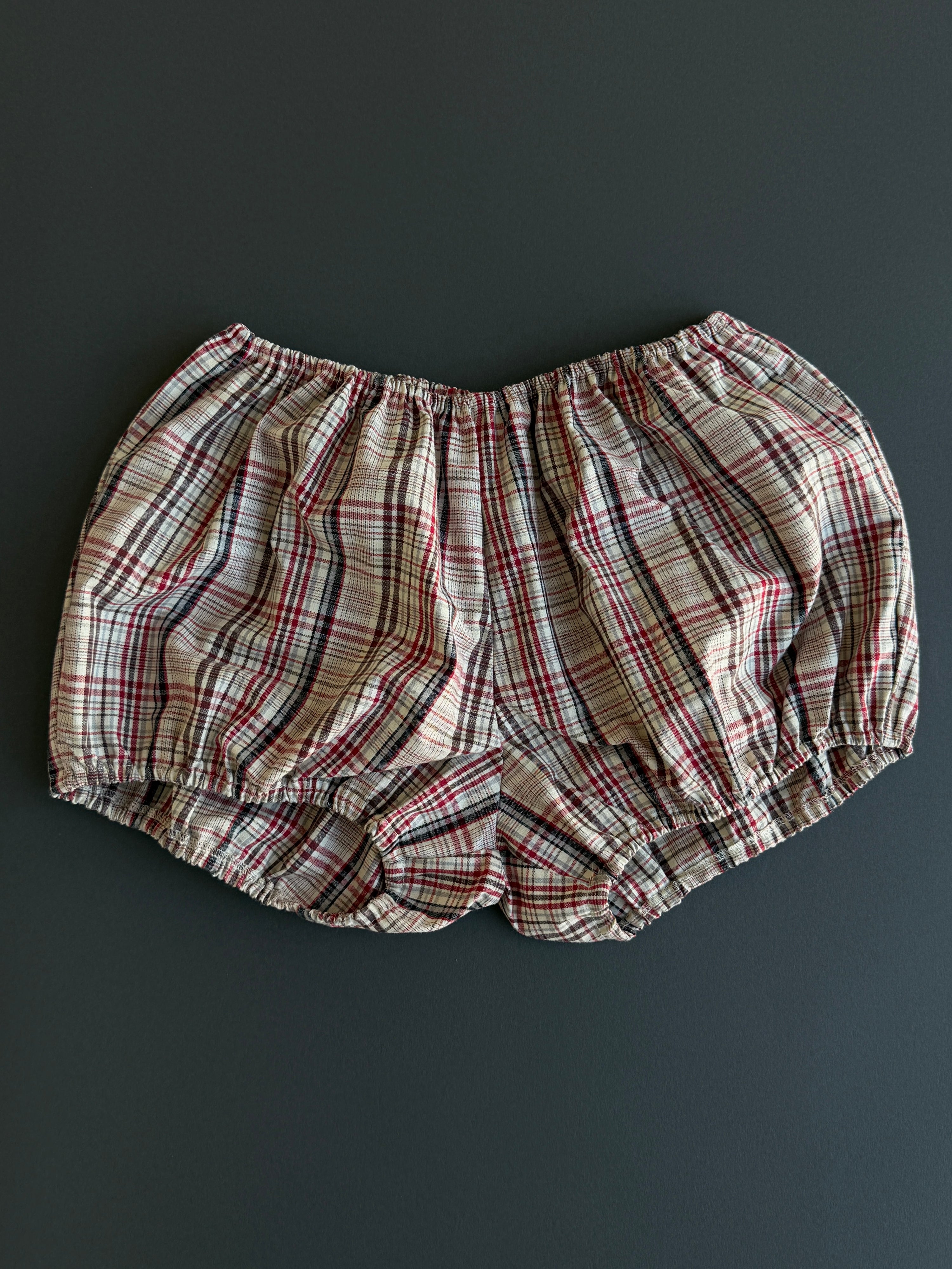 Babydoll Bloomers Red Orchard Plaid