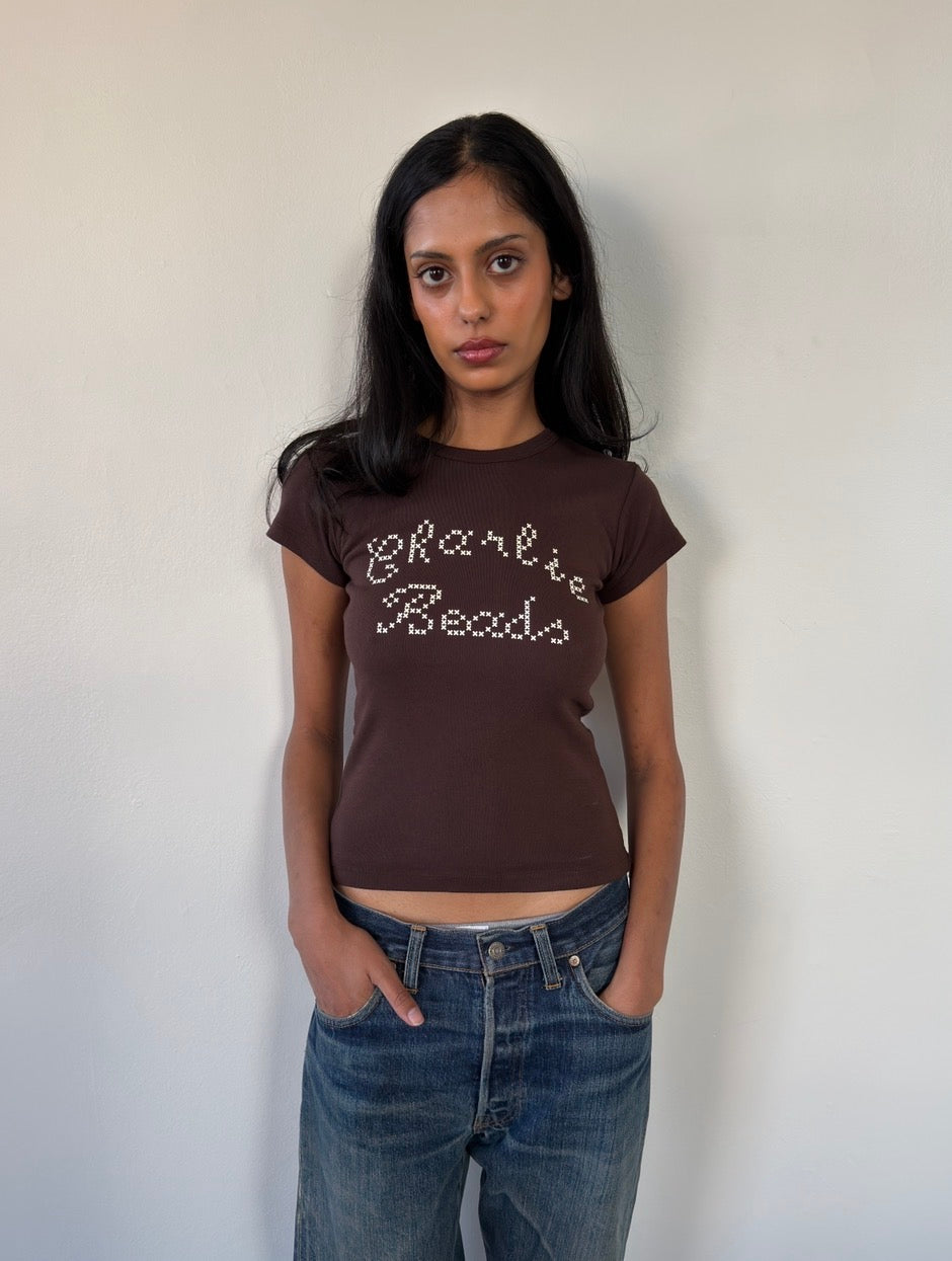 99 NY Baby Tee Brown