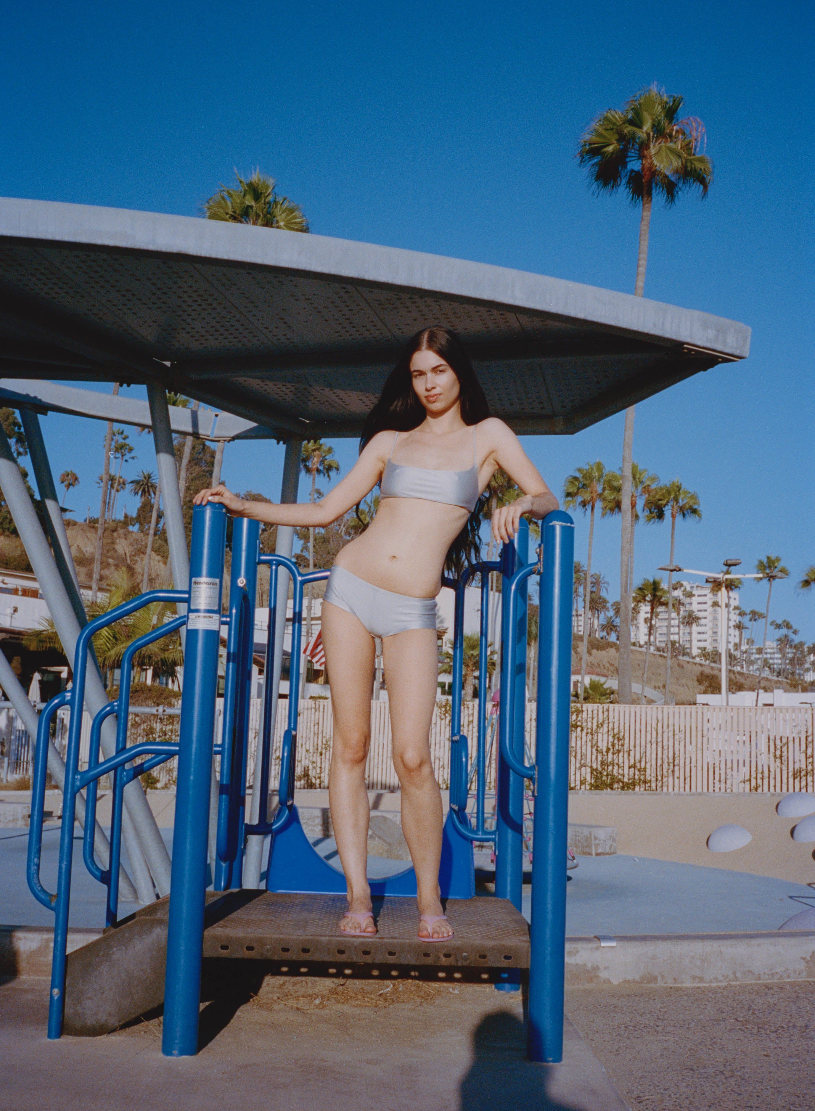 Bikini Short Silver