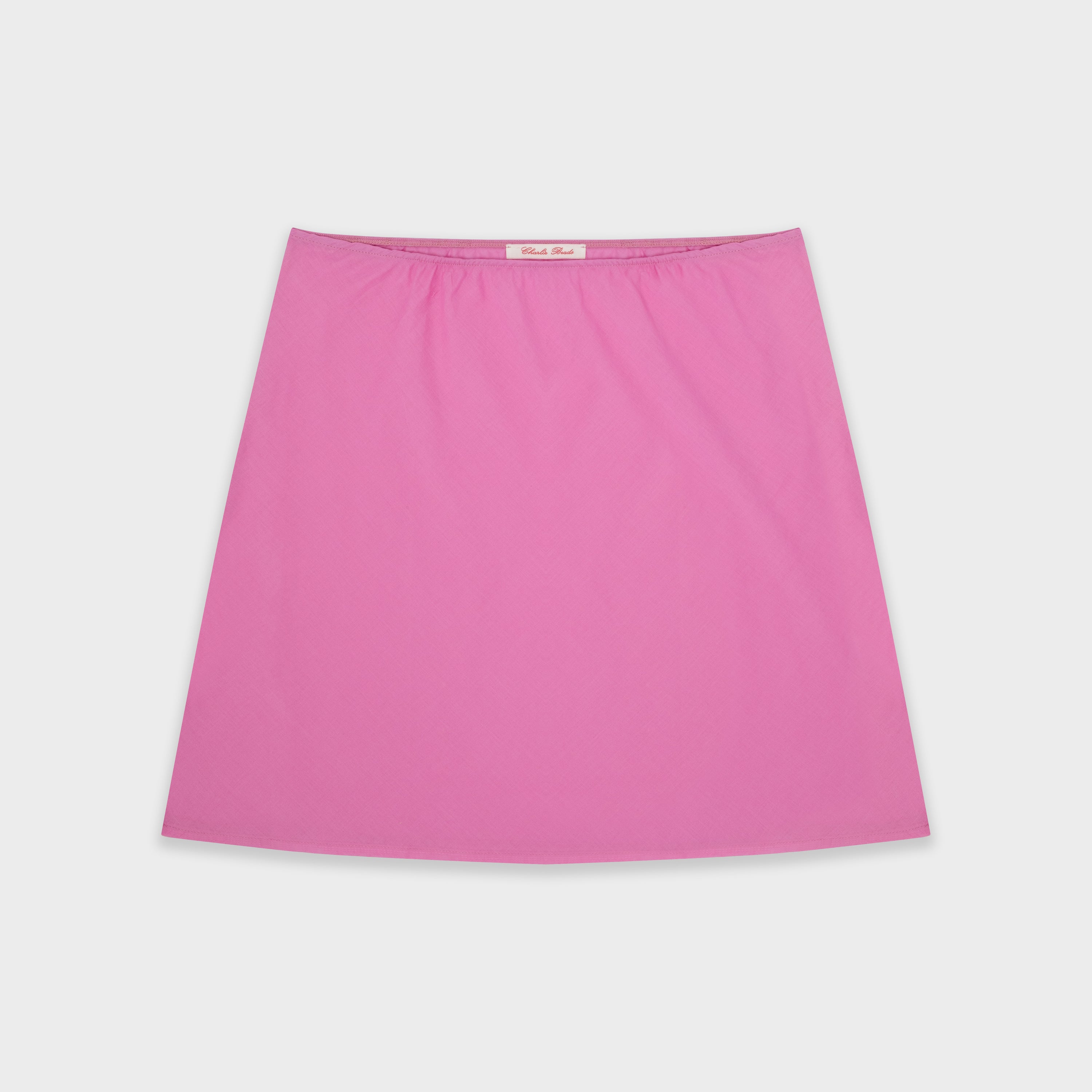 The 90's Bias Mini Skirt Pink