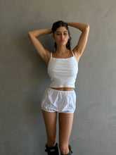 Load image into Gallery viewer, Babydoll Bloomers White Swiss Dot
