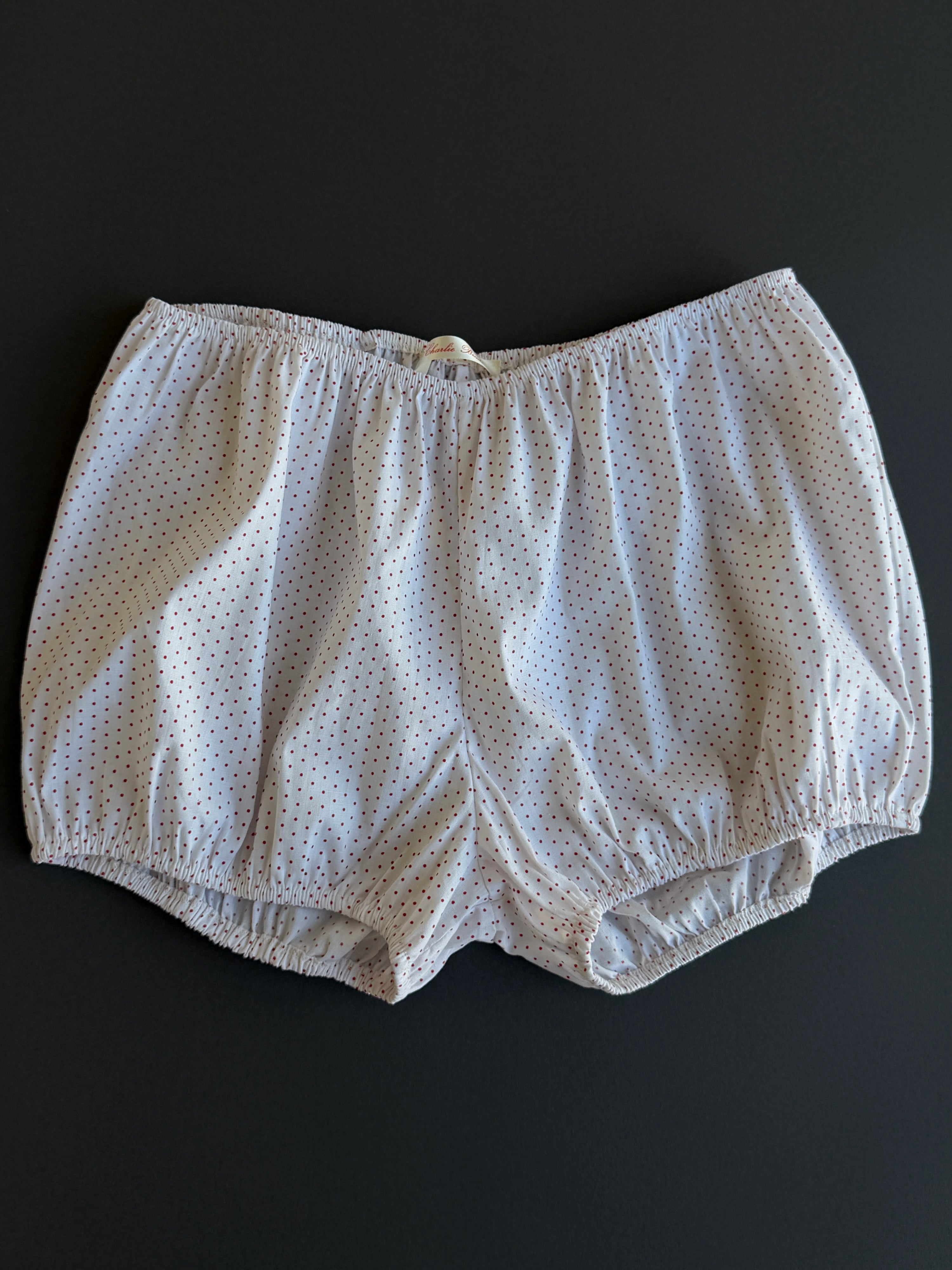 Babydoll Bloomers Red Polka Dot