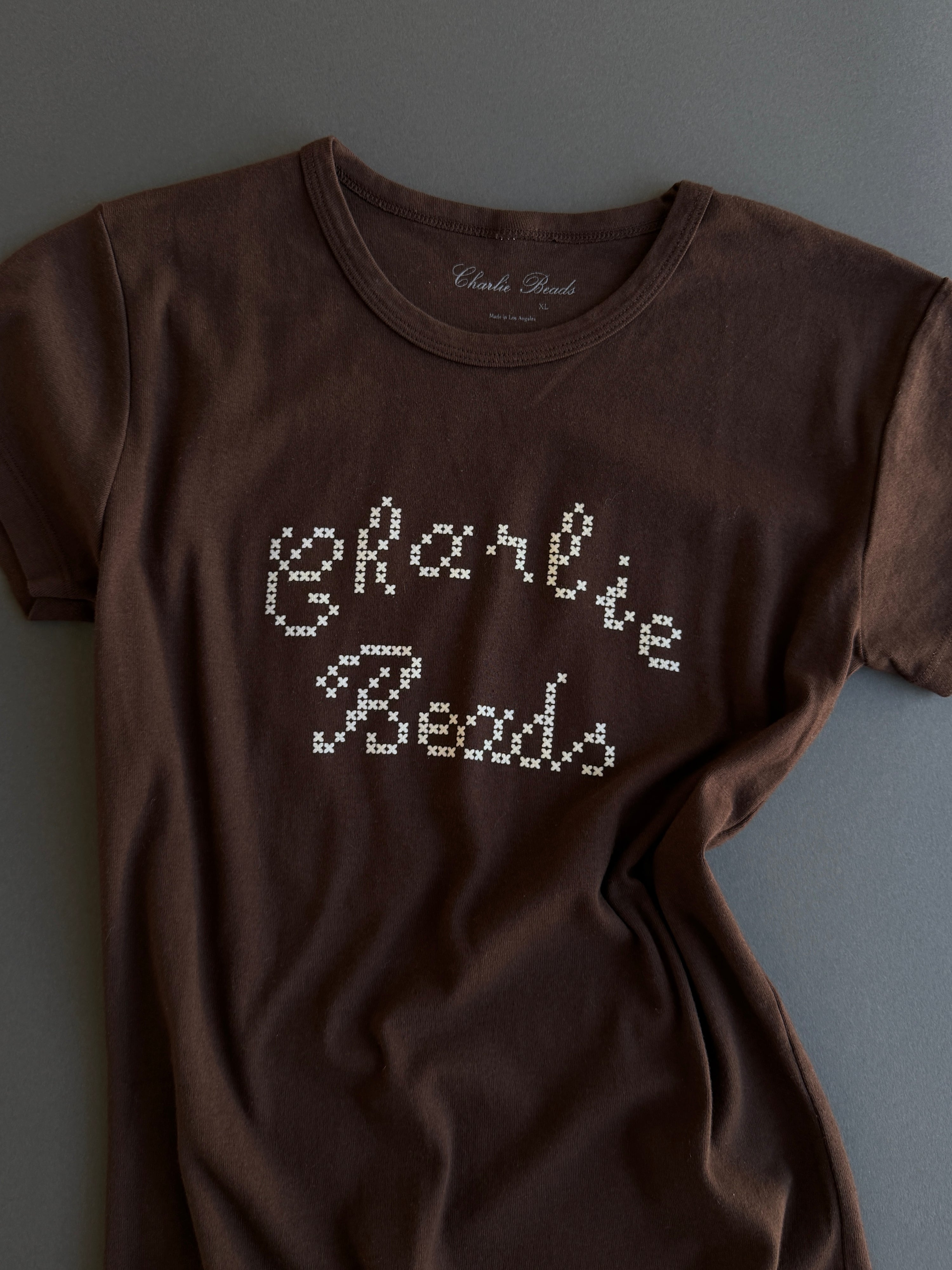 99 NY Baby Tee Brown