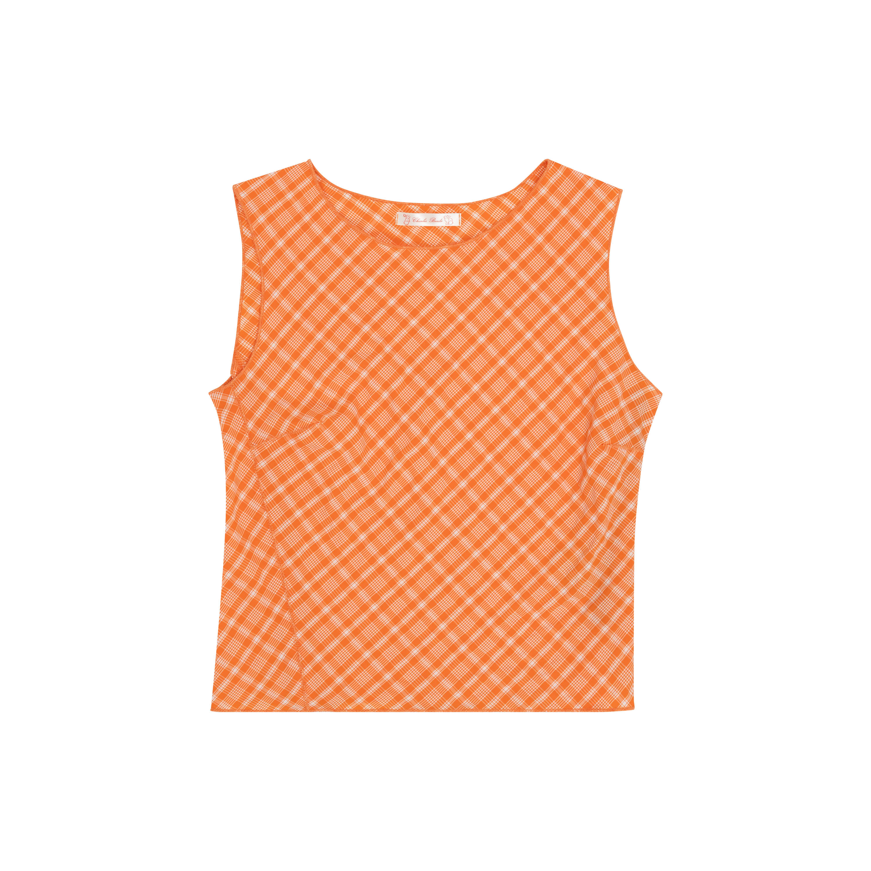 Heirloom Top Citrus Plaid