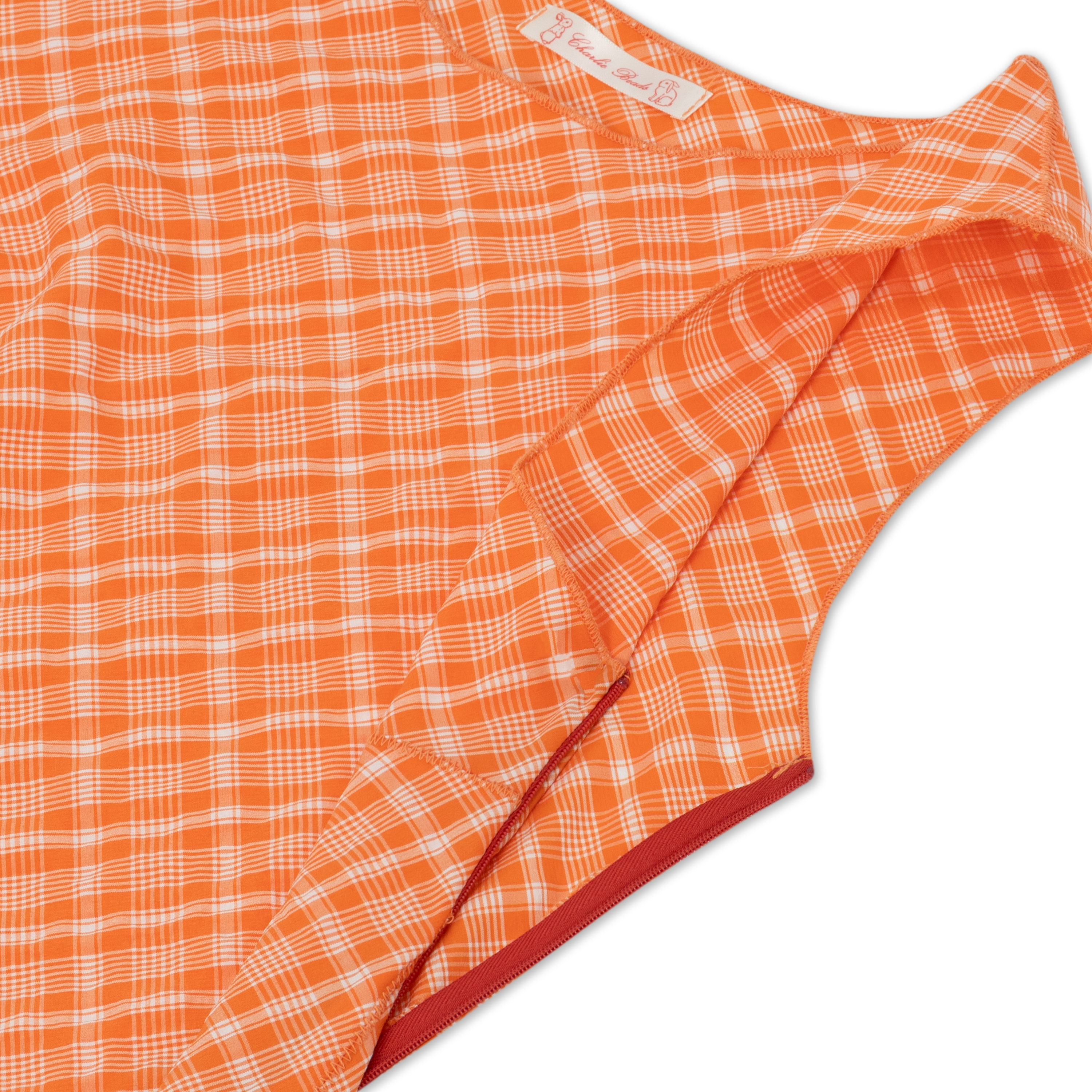 Heirloom Top Citrus Plaid