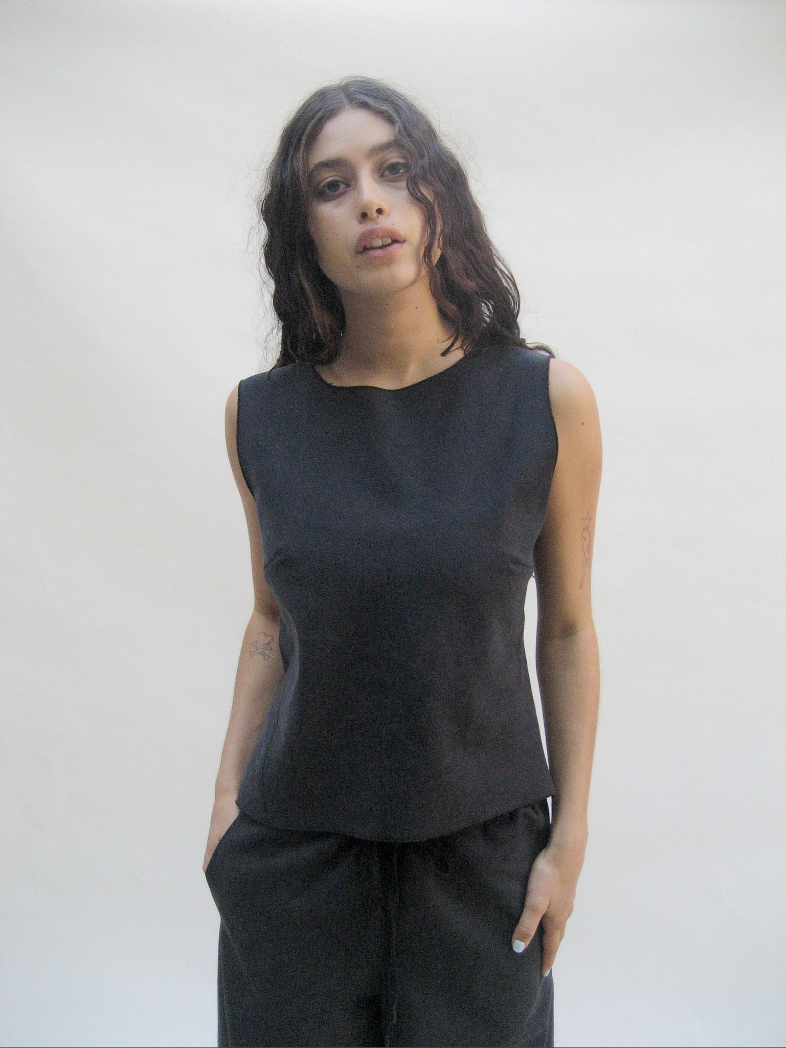 Heirloom Top Charcoal