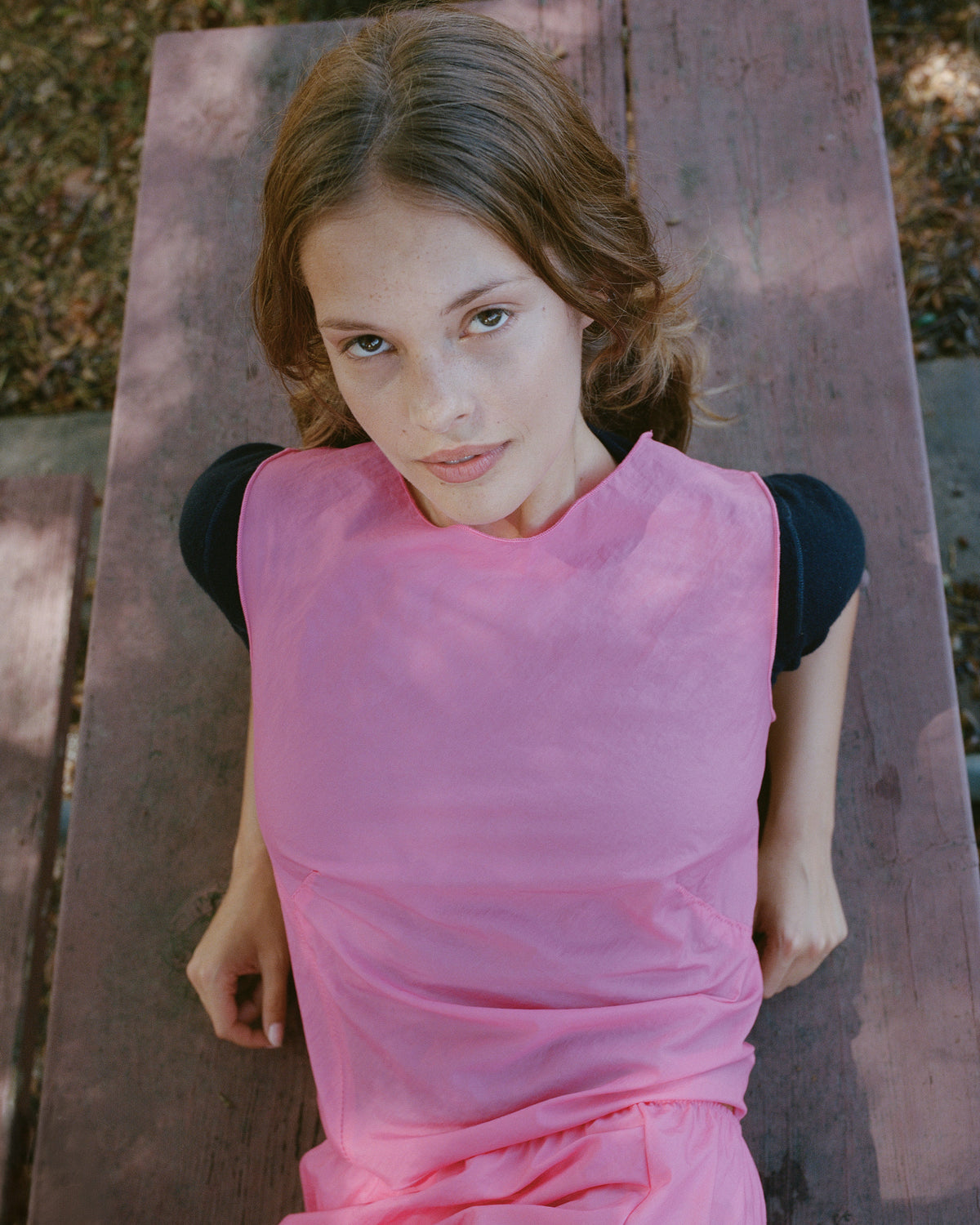 Heirloom Top Flamingo