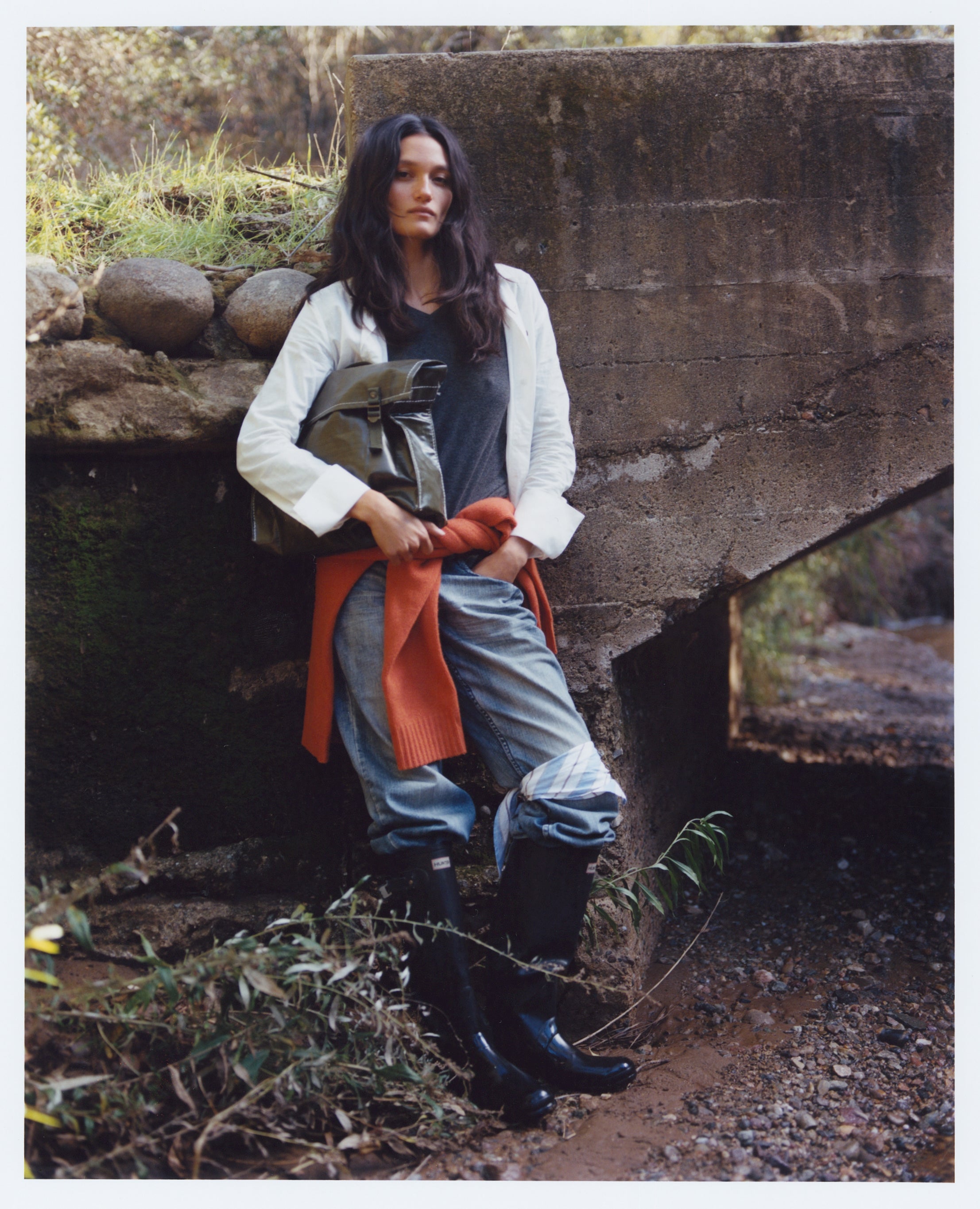 Charlie Button Up White