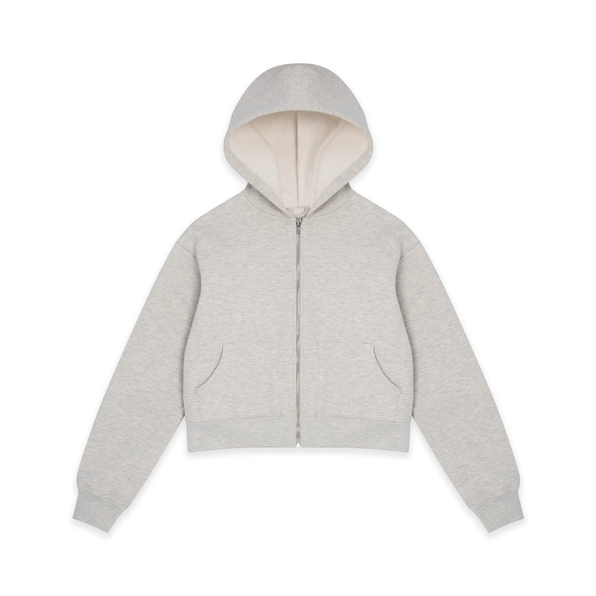 Chuck Hoodie Light Grey French Terry
