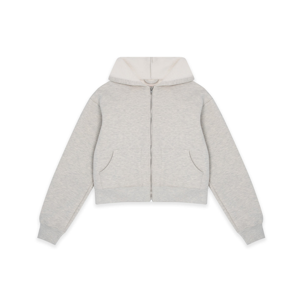 Chuck Hoodie Light Grey French Terry
