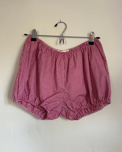 Babydoll Bloomers Pink Gingham