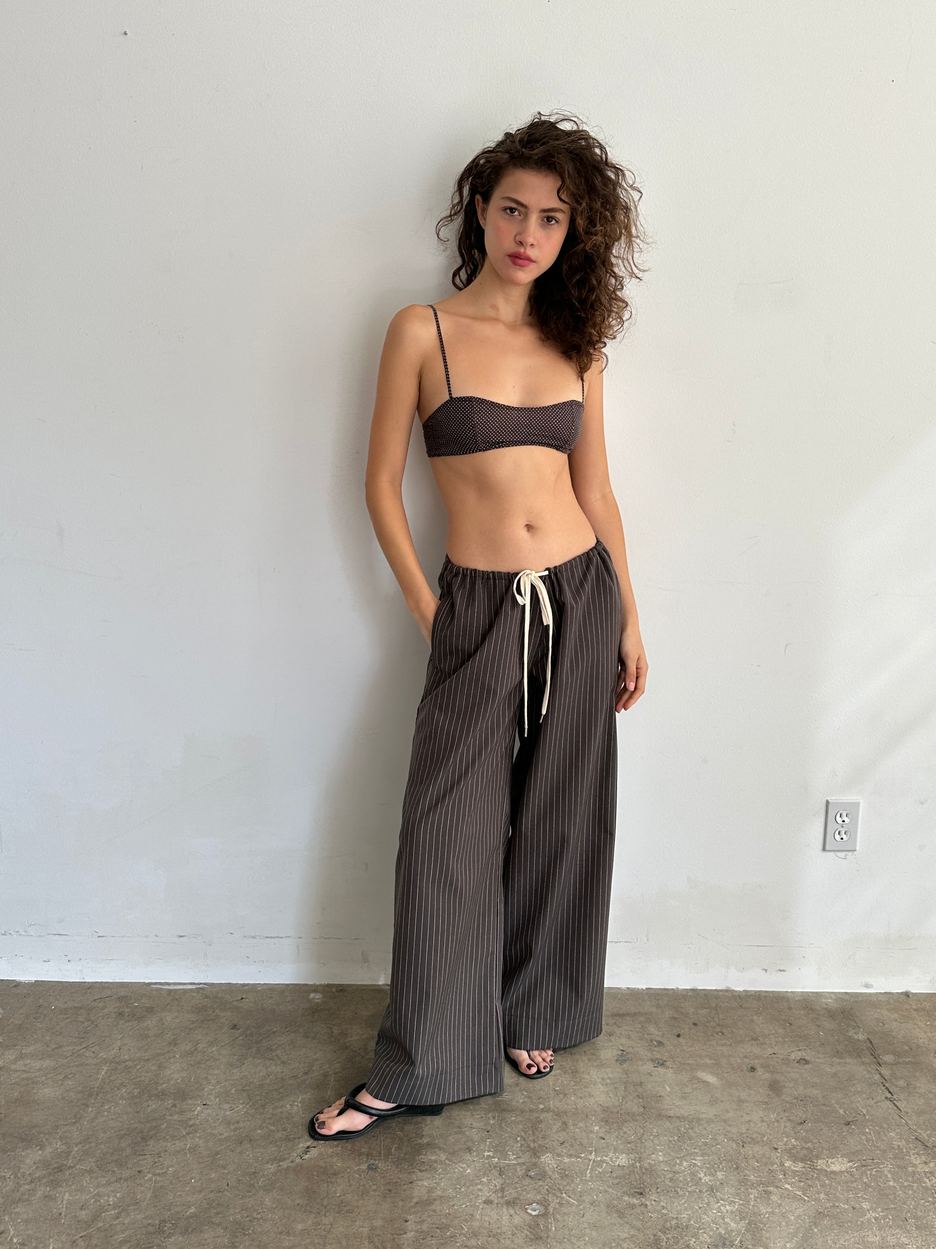 Heirloom Pant Brown Stripe