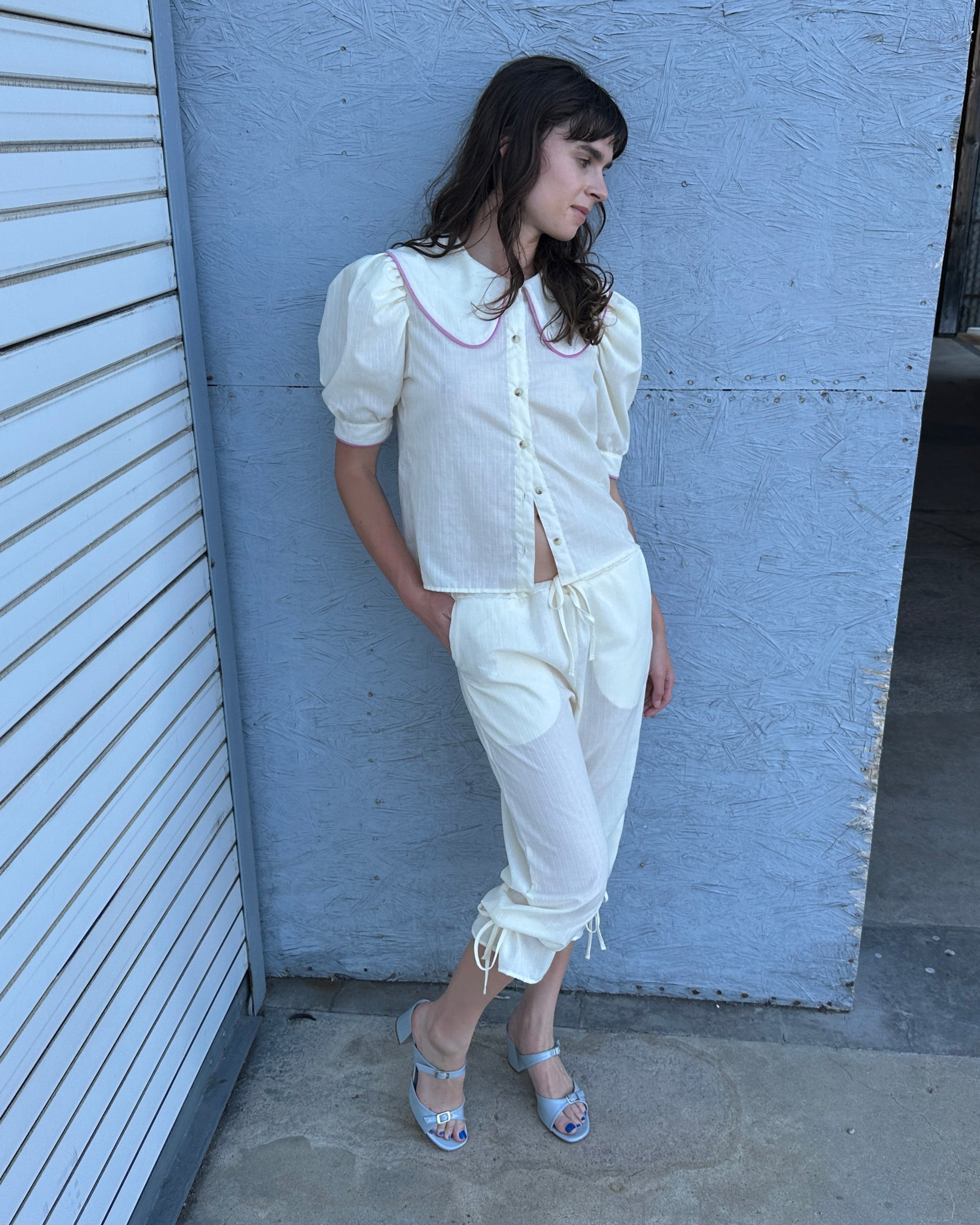 Pom Blouse Cream