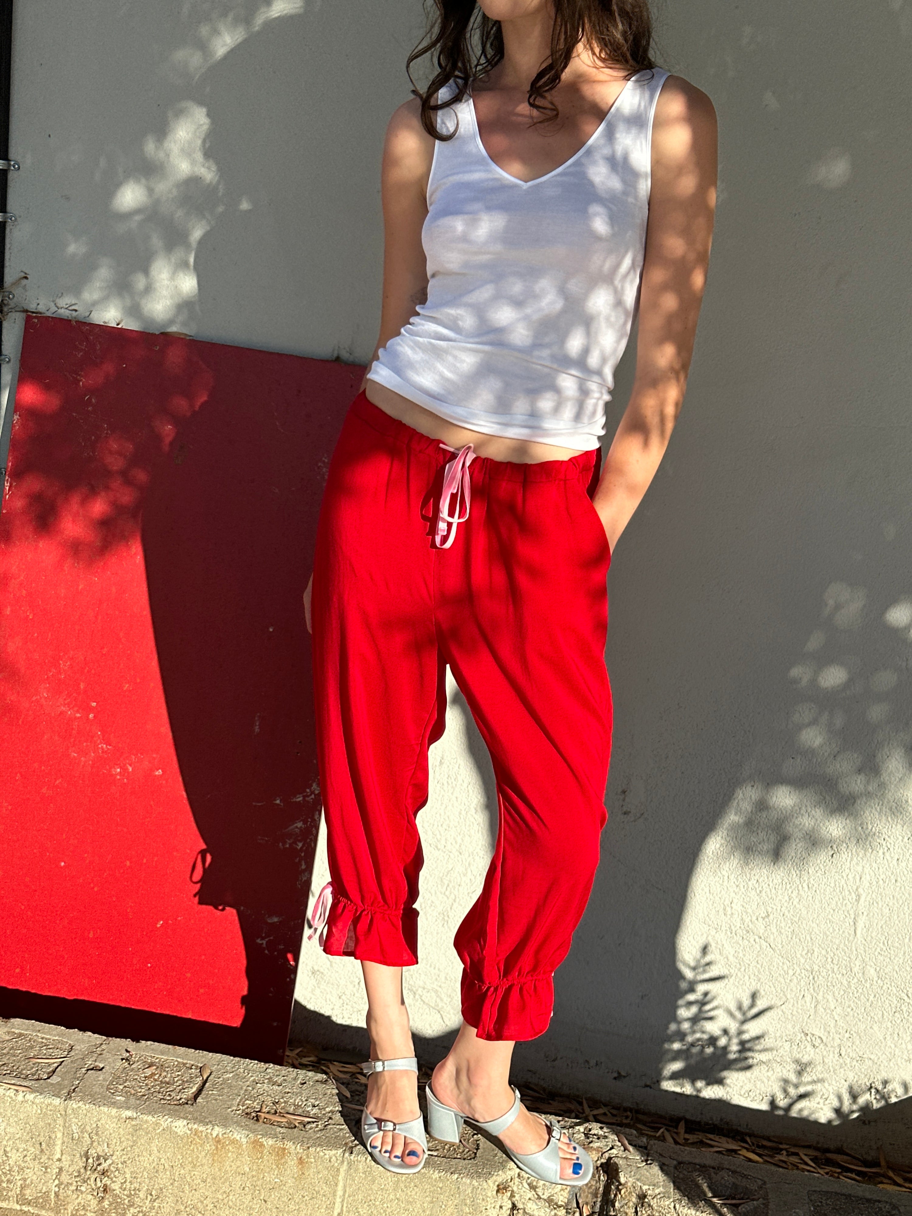 Capri Bloomer Red