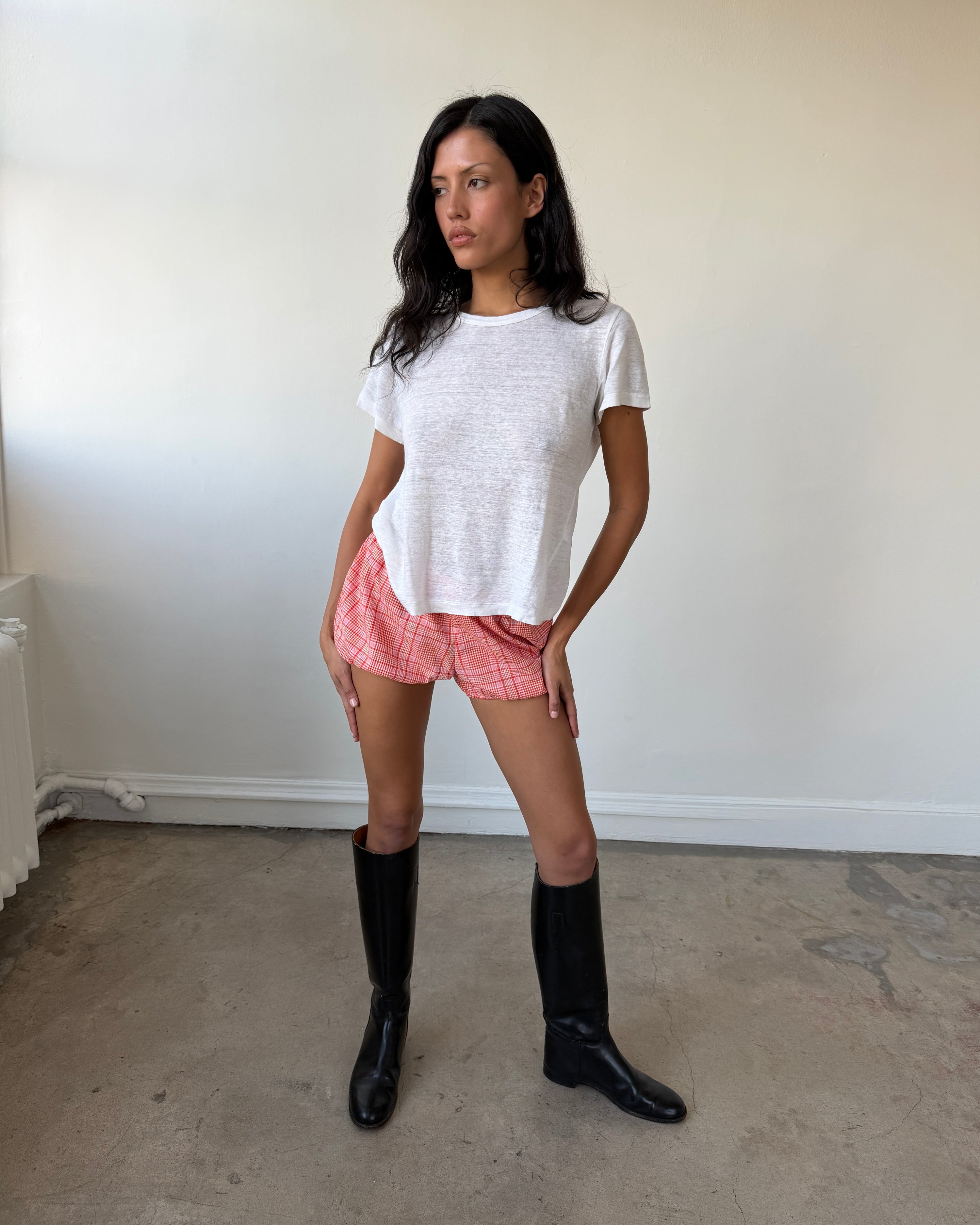 Babydoll Bloomer Citrus Plaid