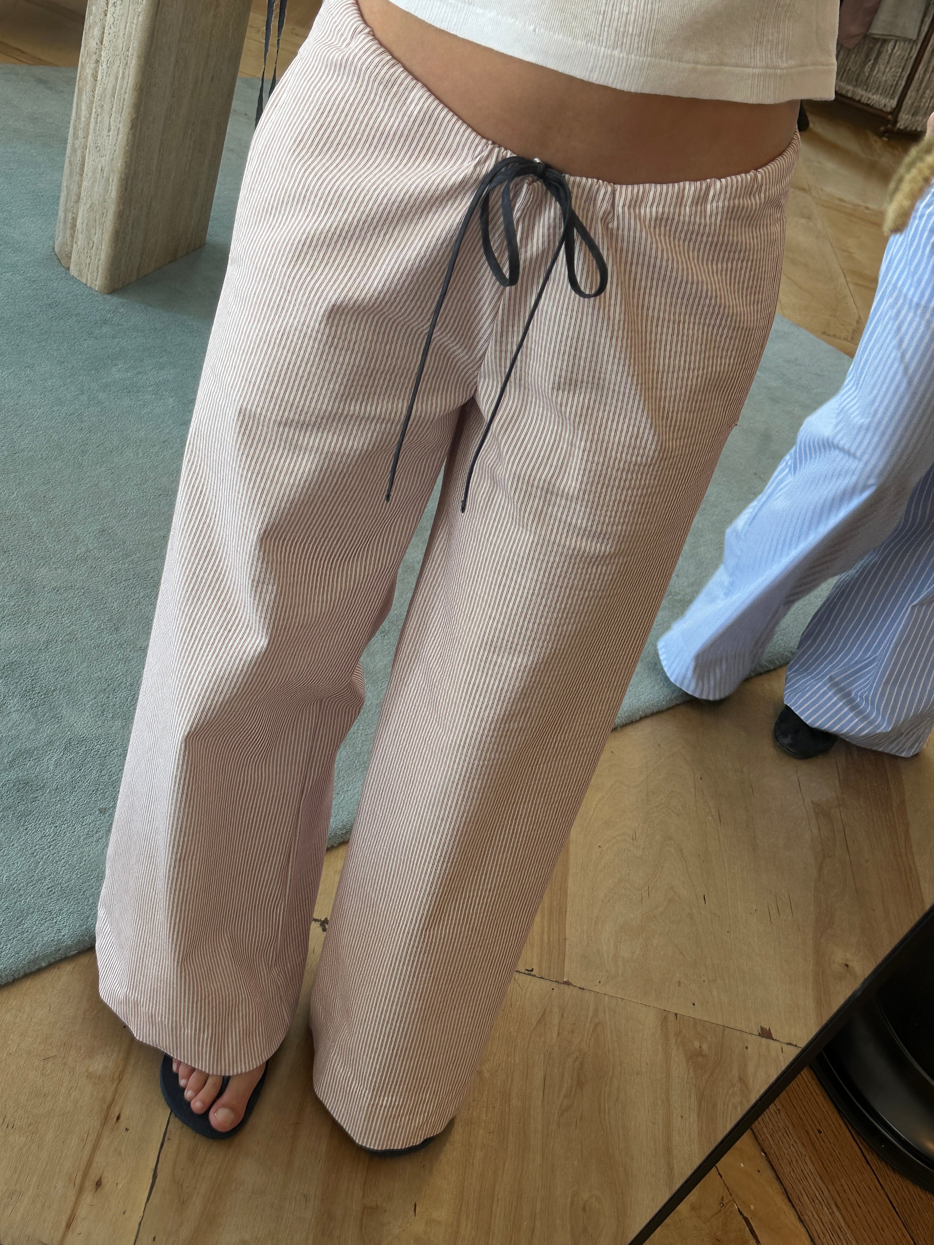Heirloom Pant Red Stripe