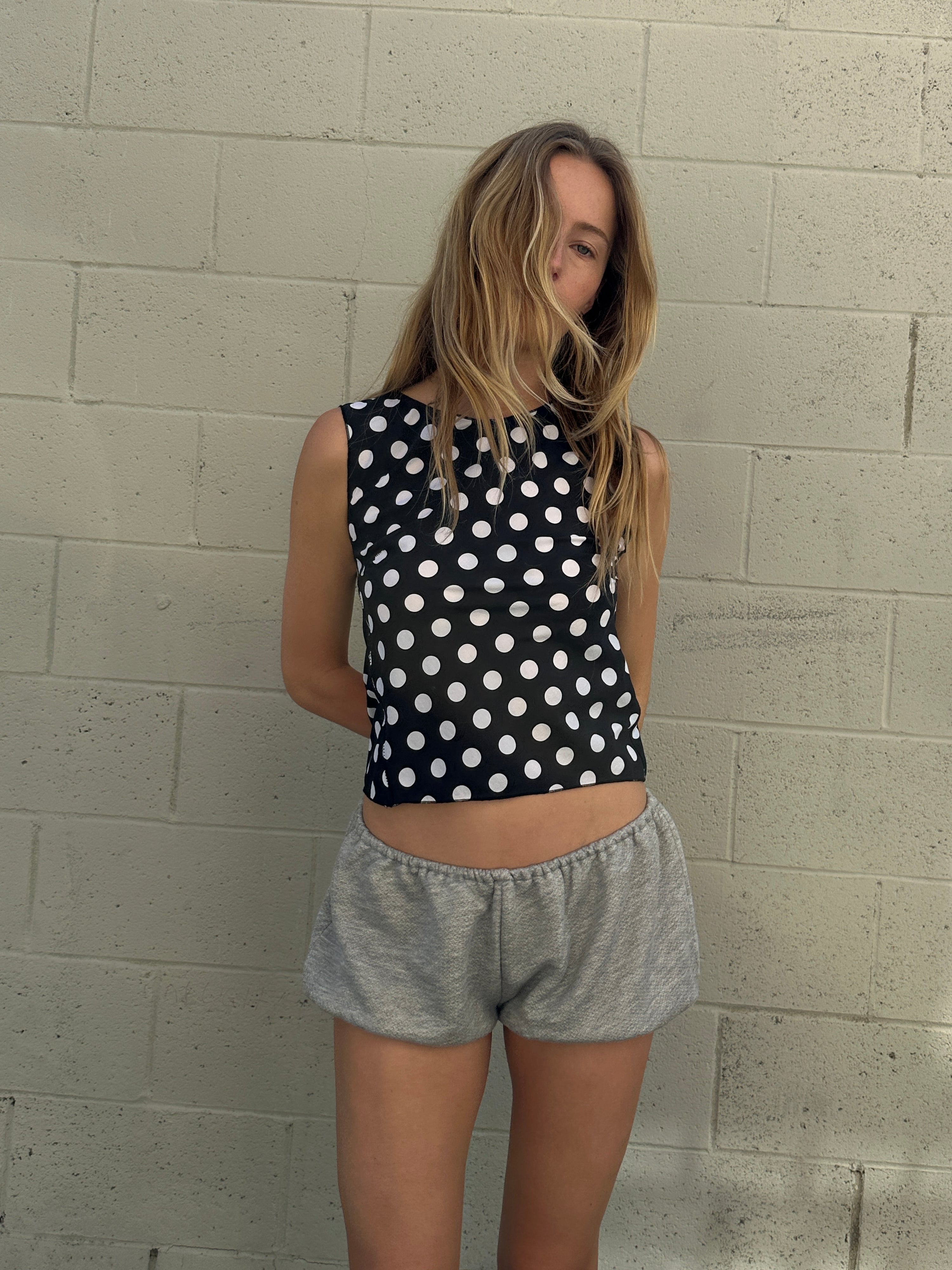 Heirloom Top Polka Dot