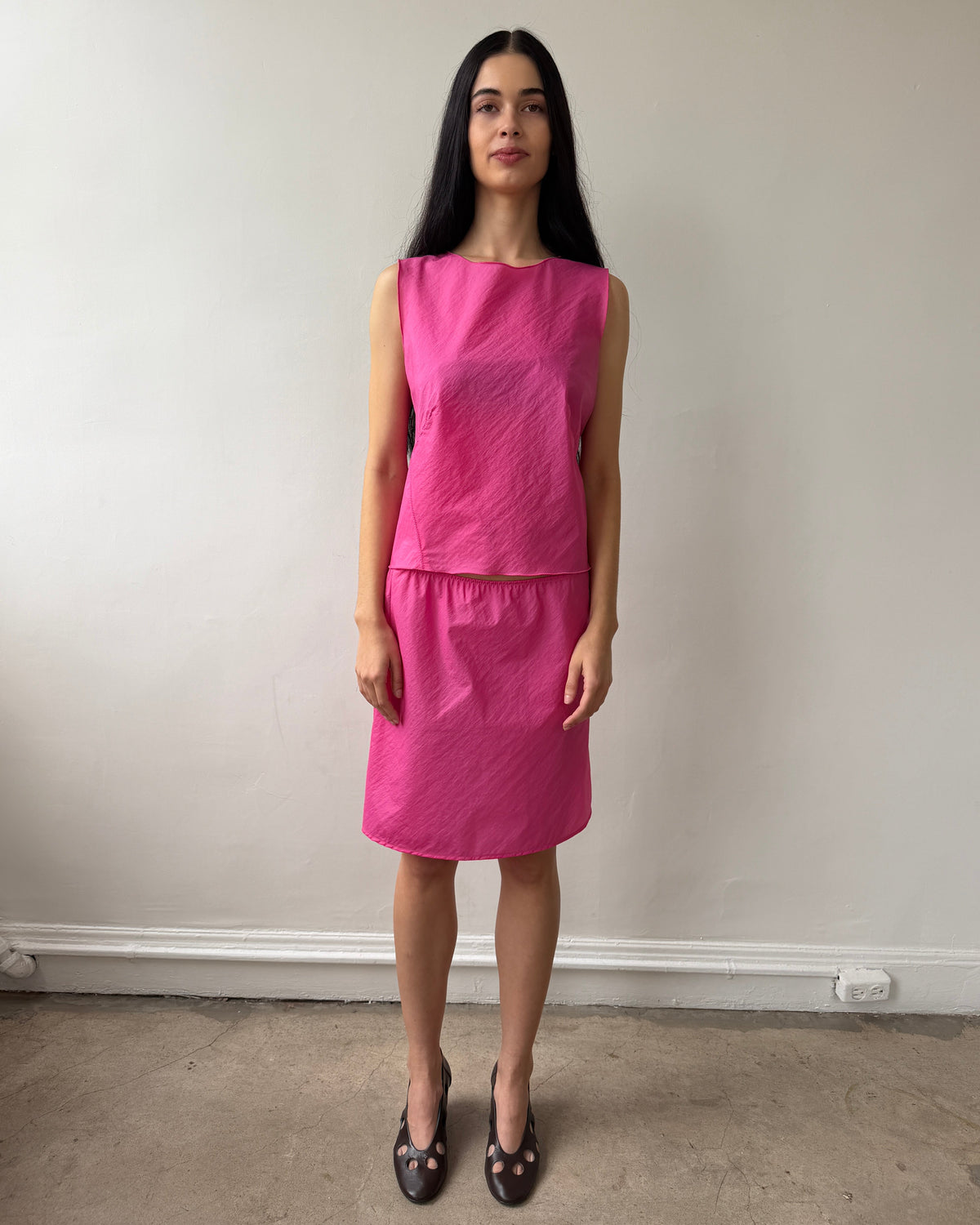Heirloom Top Flamingo