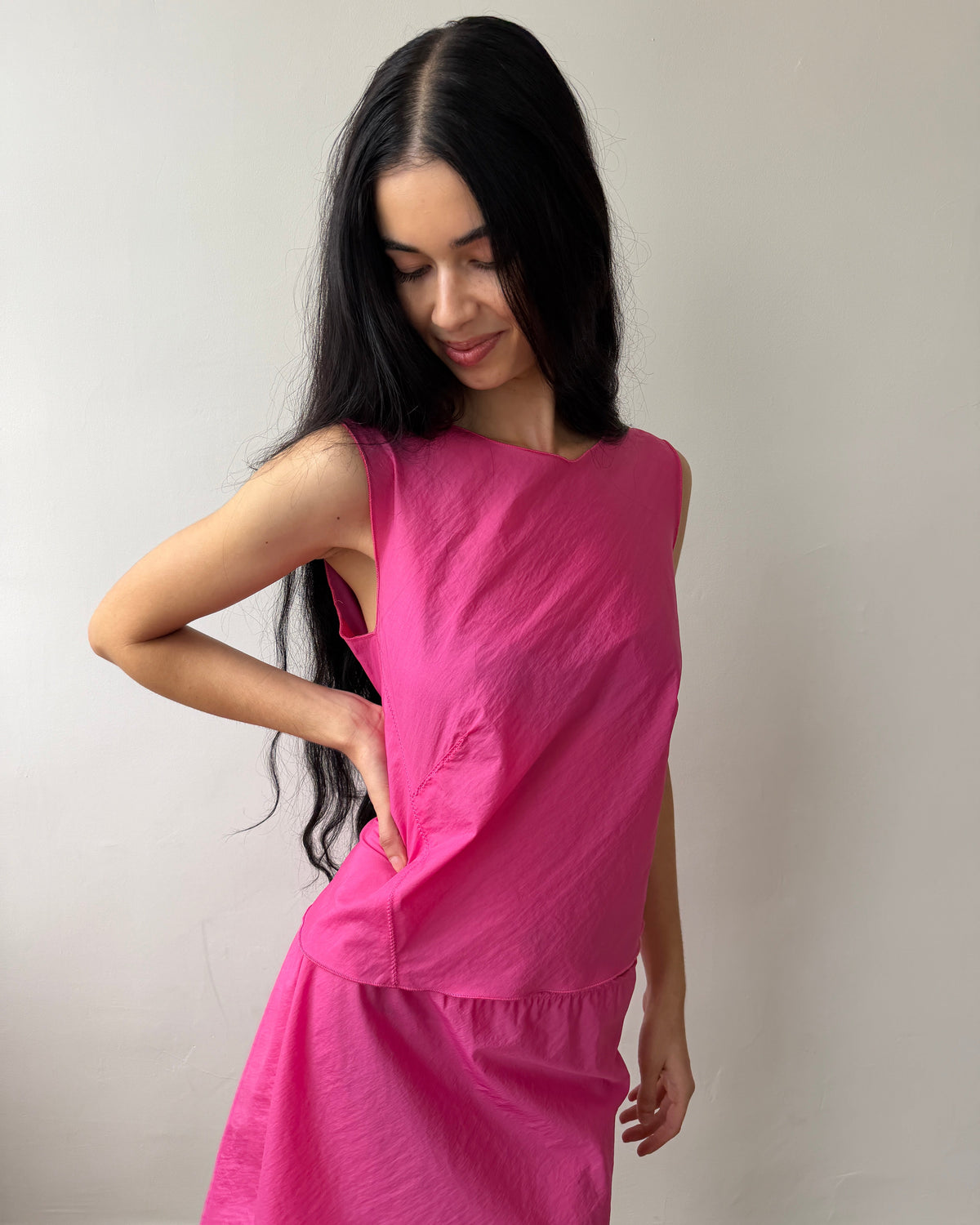 Heirloom Top Flamingo