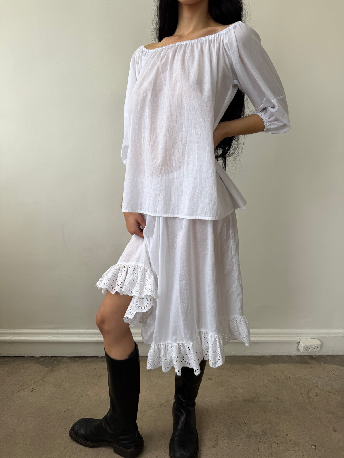 Scout Top White