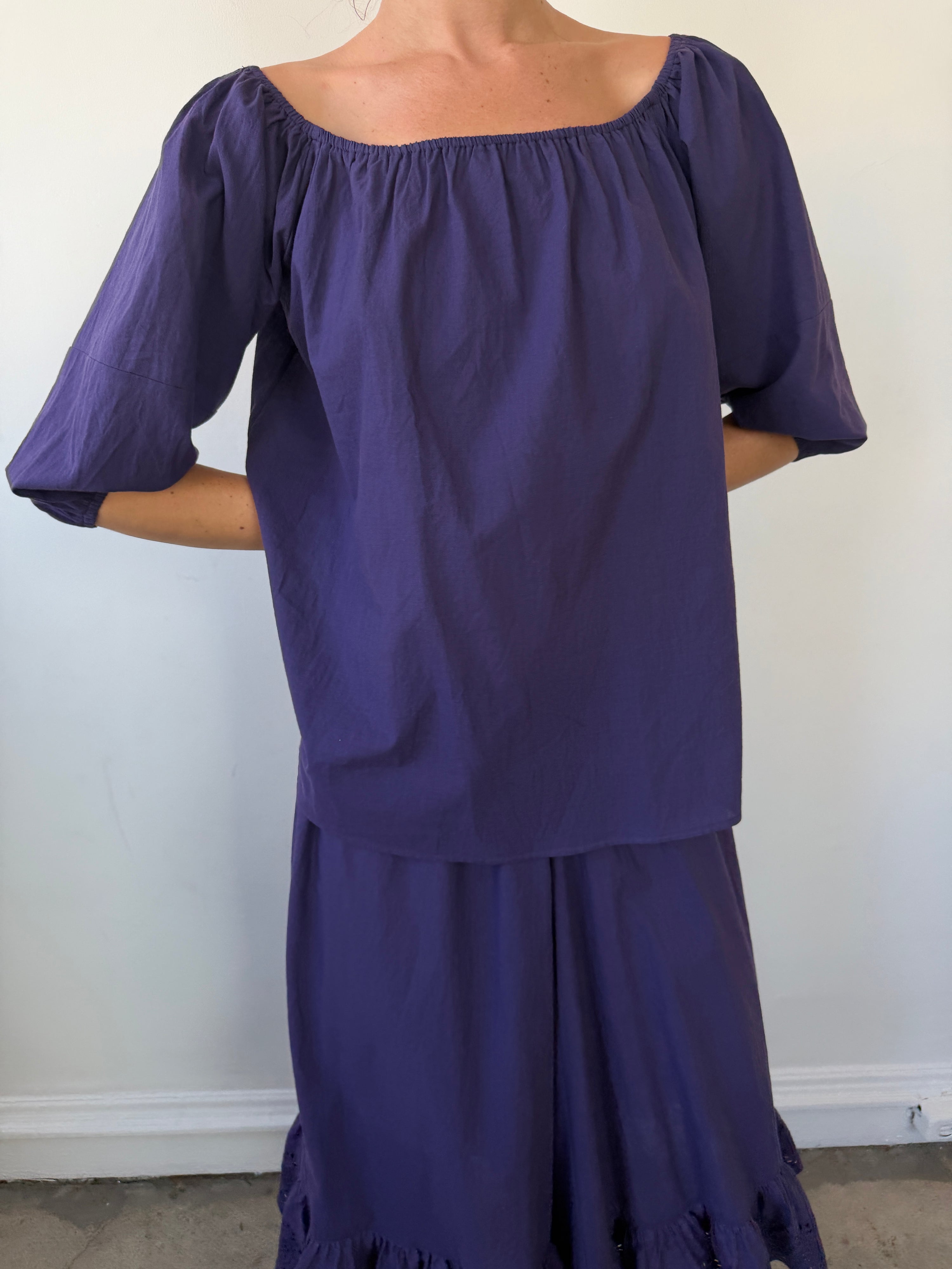 Scout Top Purple