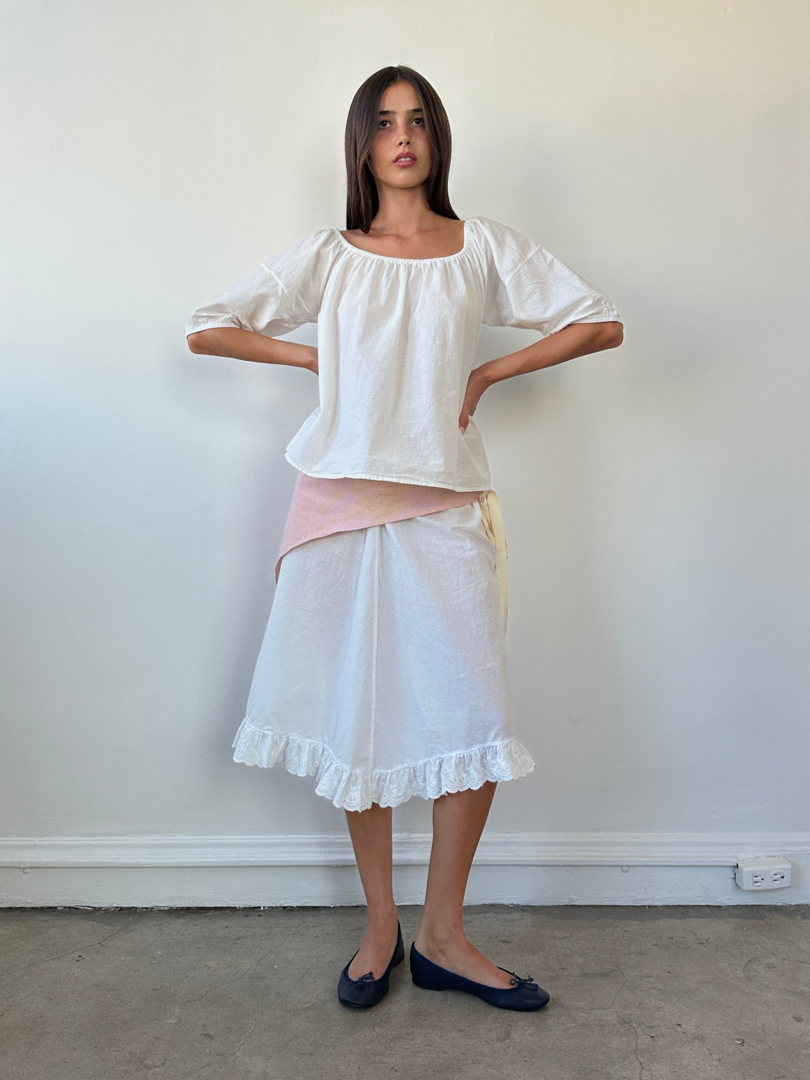 Scout Top White – Charlie Beads
