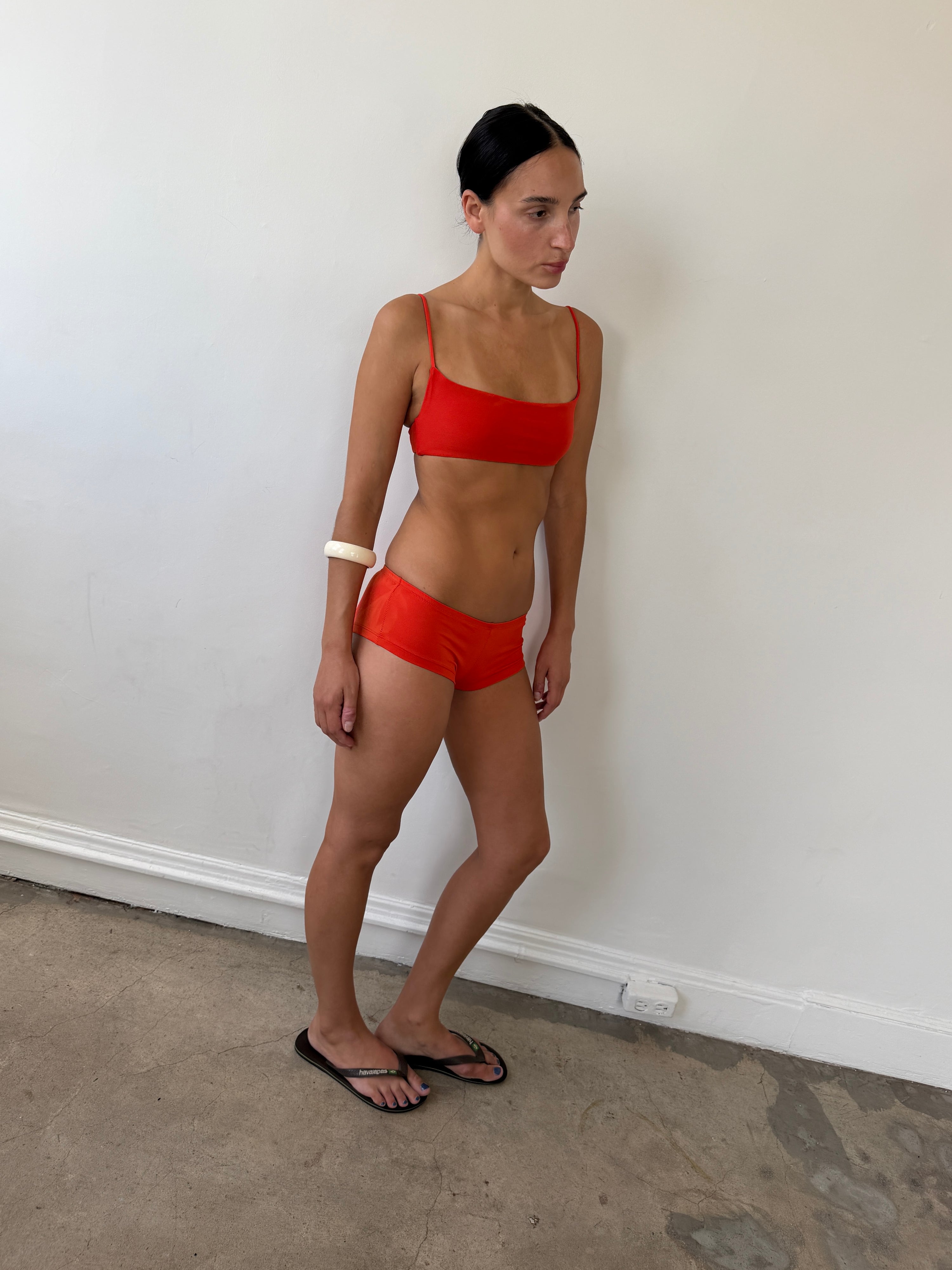 Sporty Swim Top Sunset