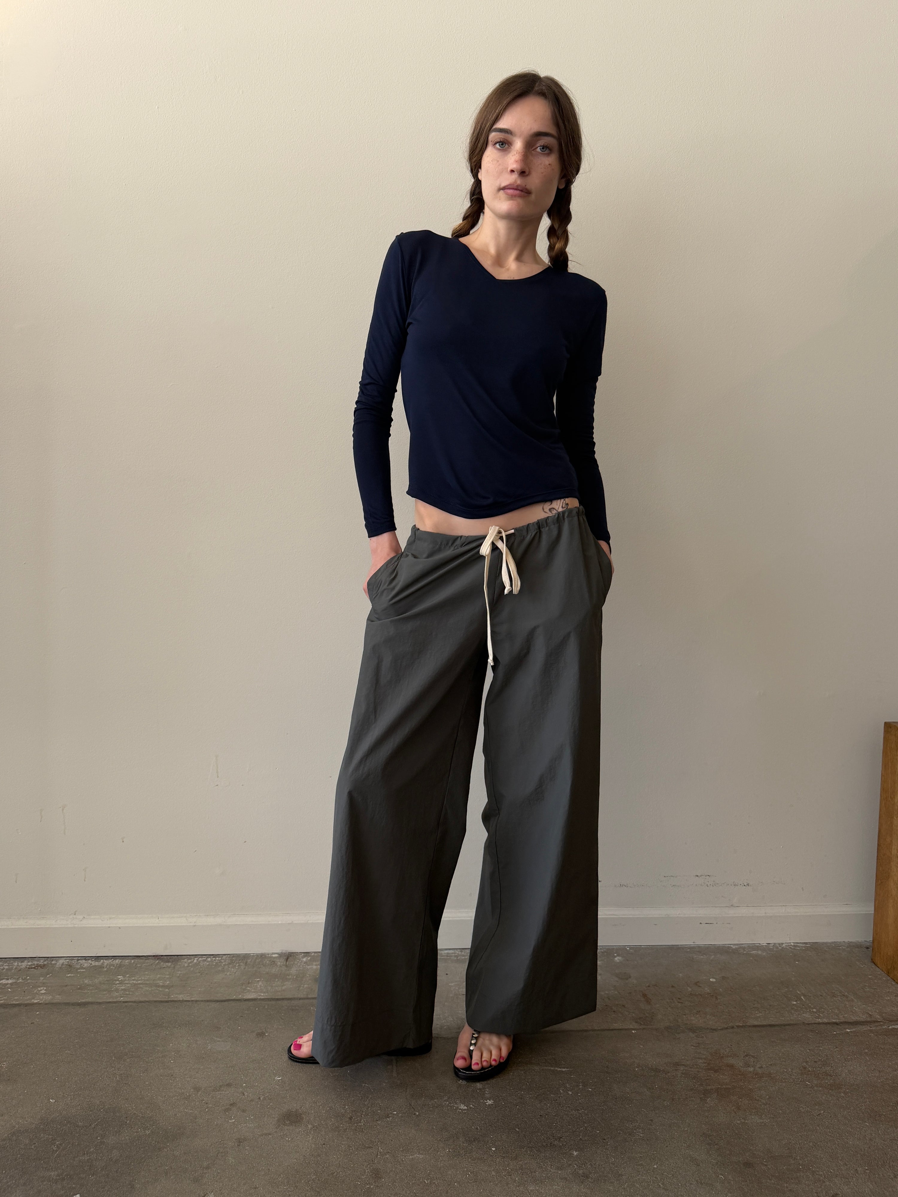 Heirloom Pant Grey Nylon