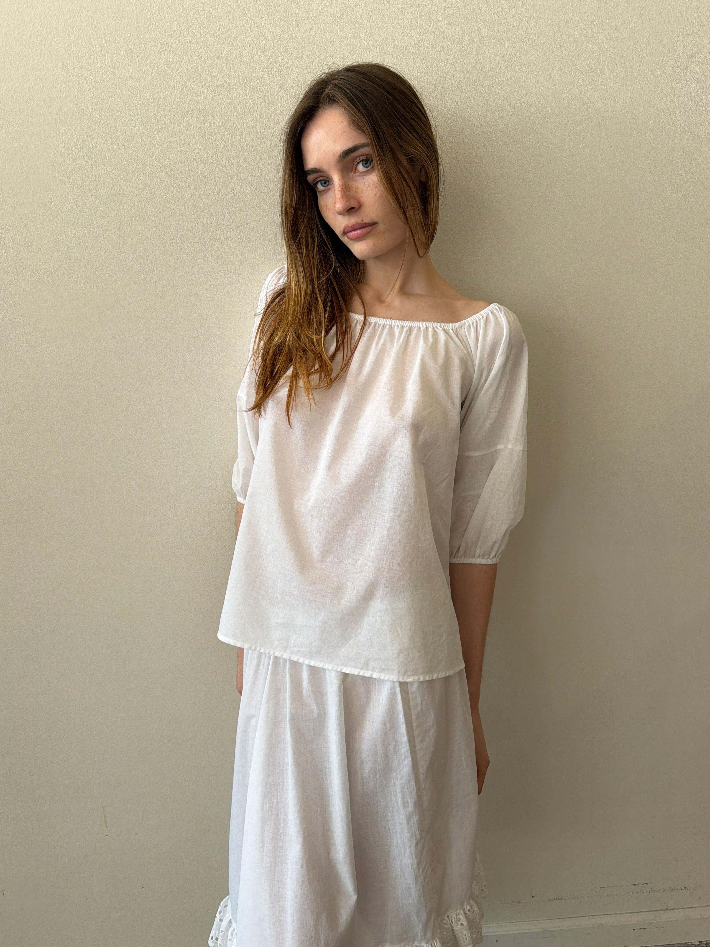 Scout Top White – Charlie Beads