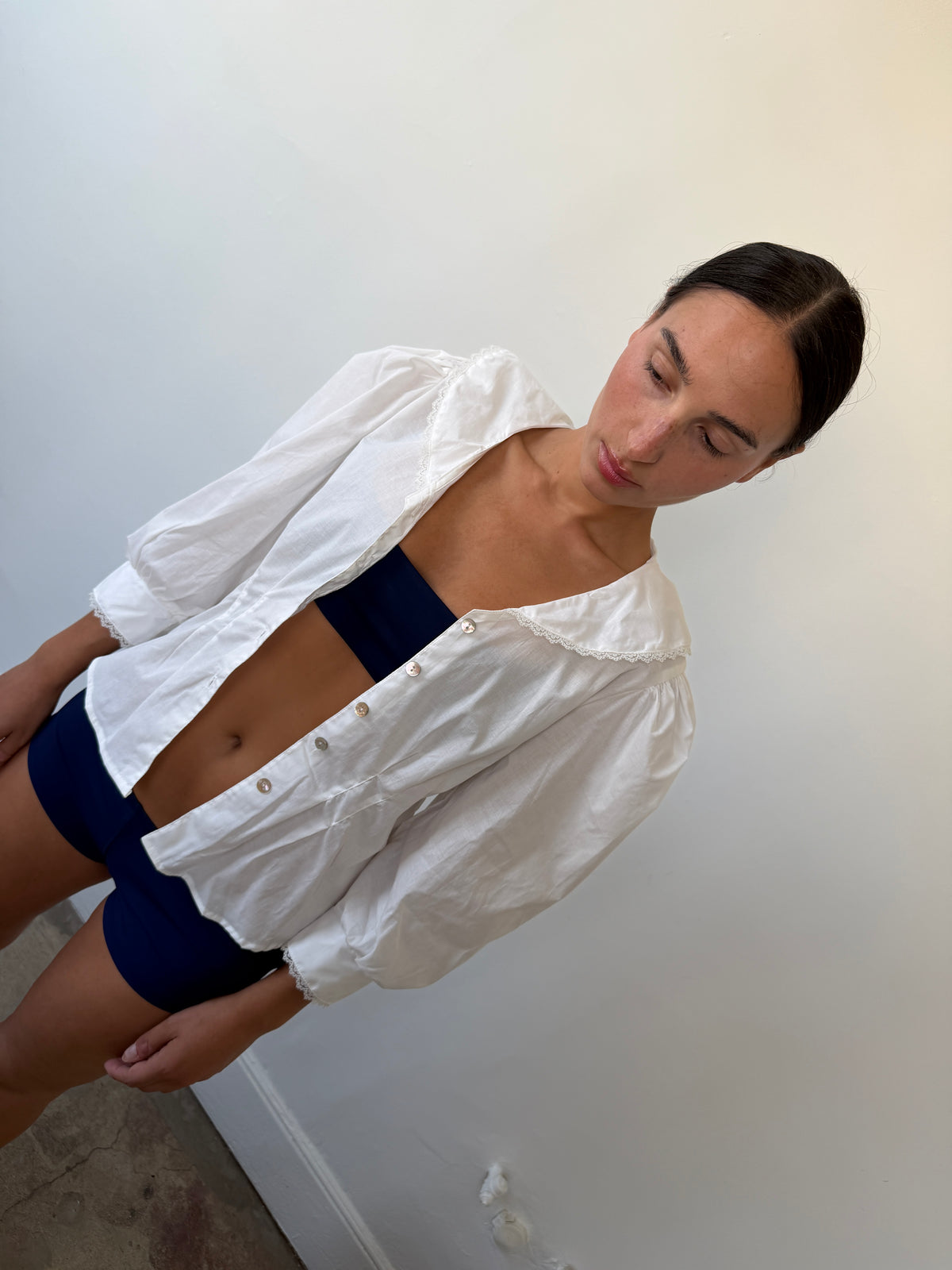 Nora Blouse White