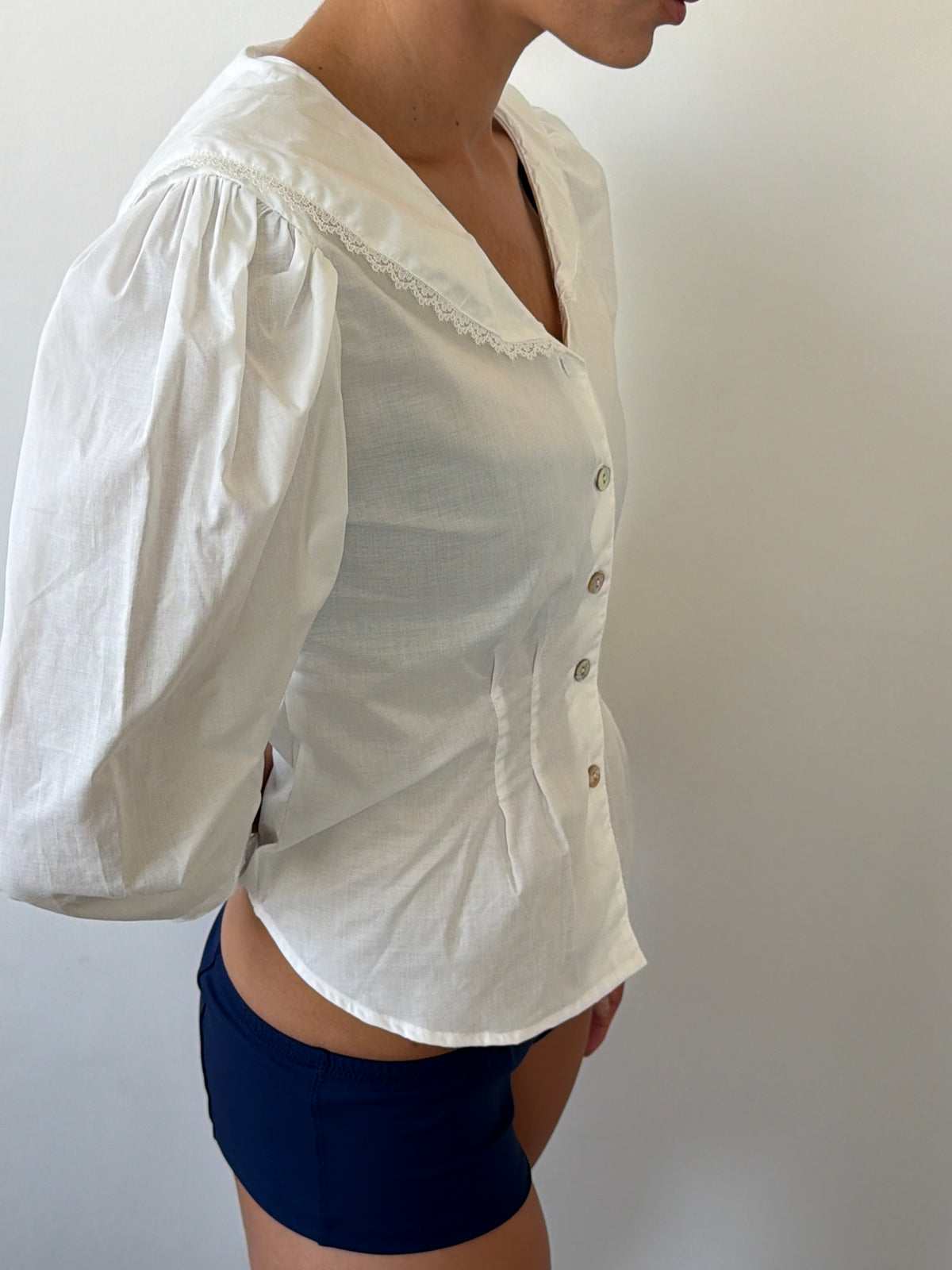 Nora Blouse White