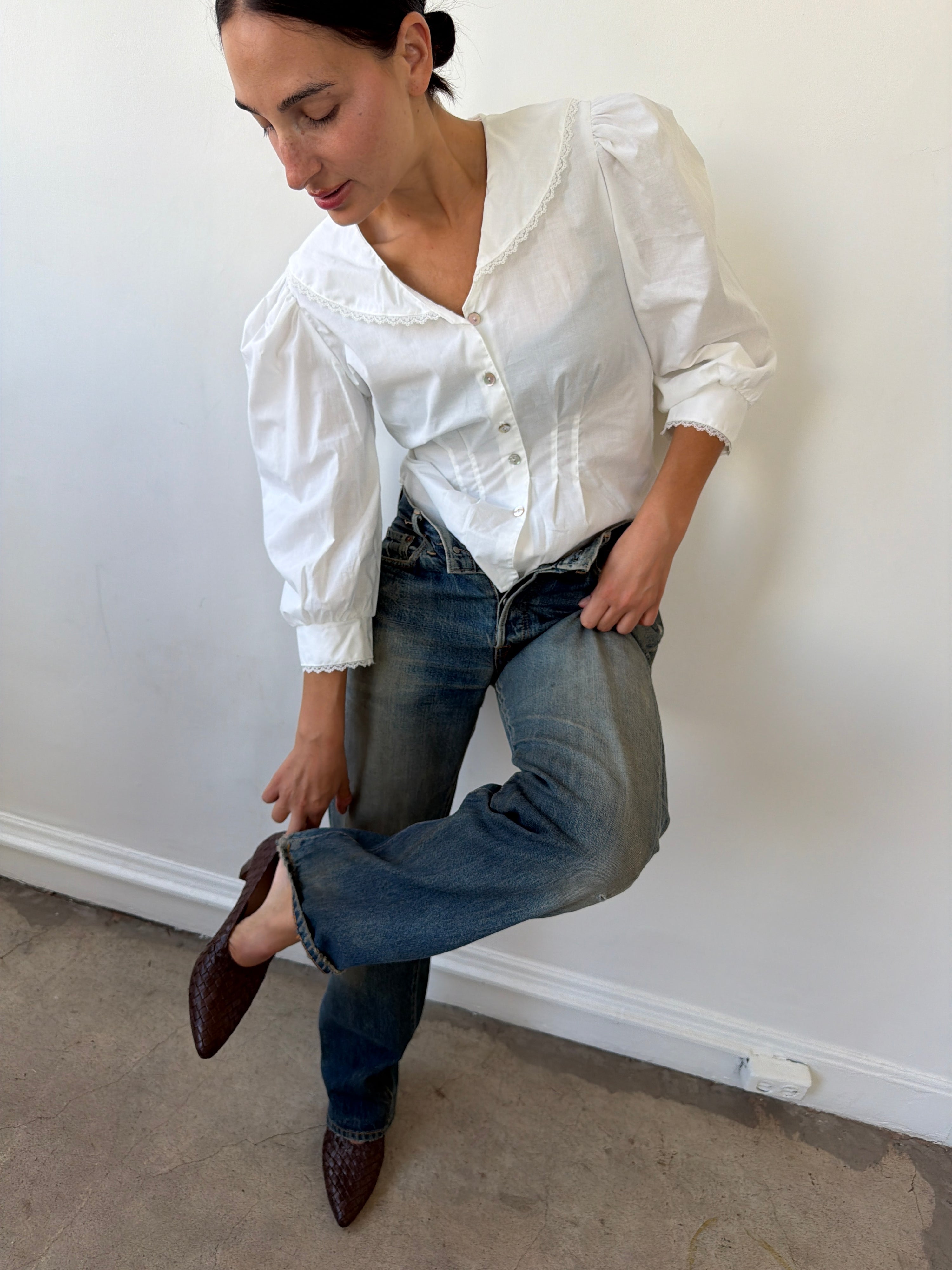 Nora Blouse White
