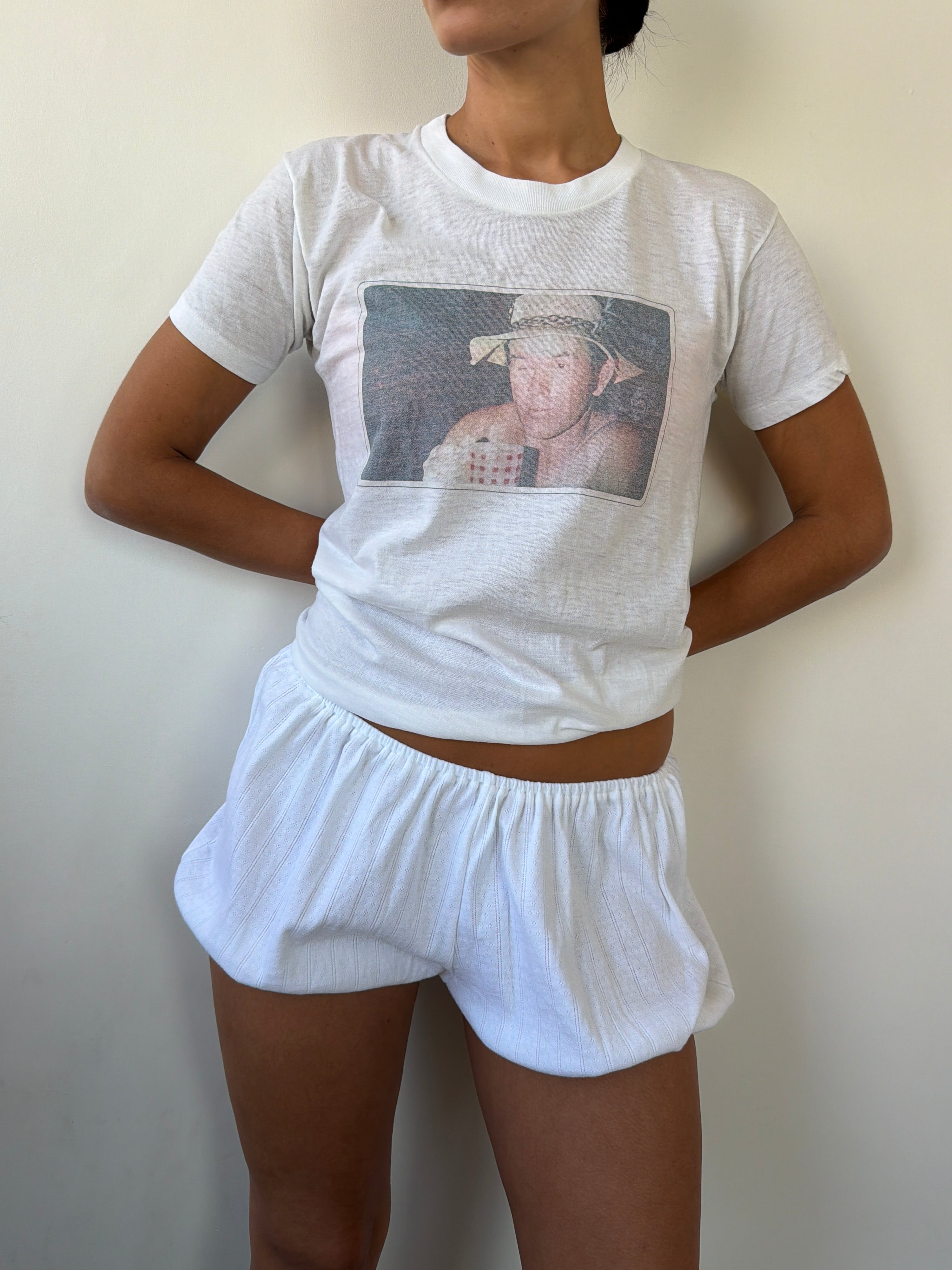 Babydoll Bloomers White Pointelle