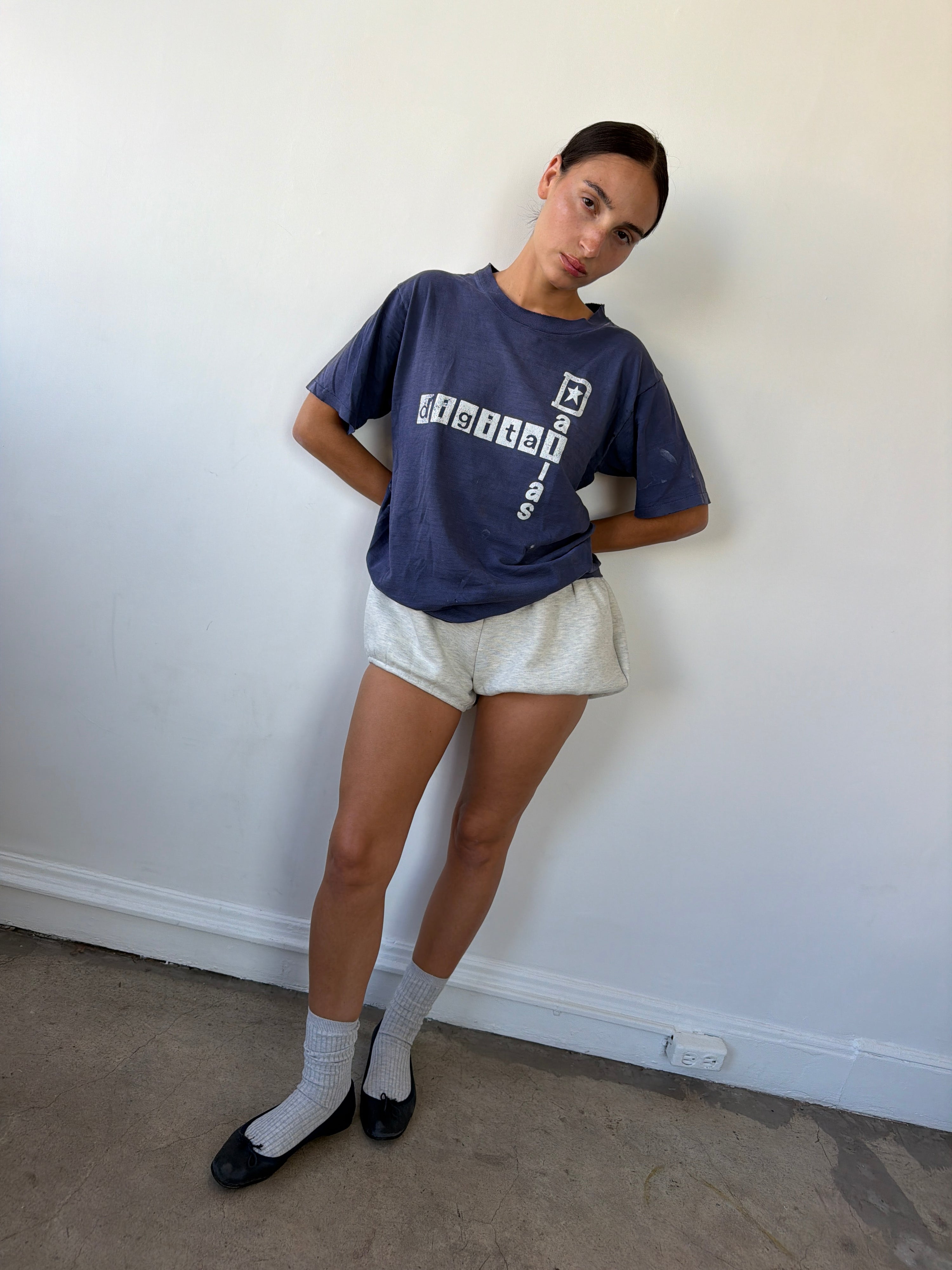 Babydoll Bloomers Light Grey French Terry