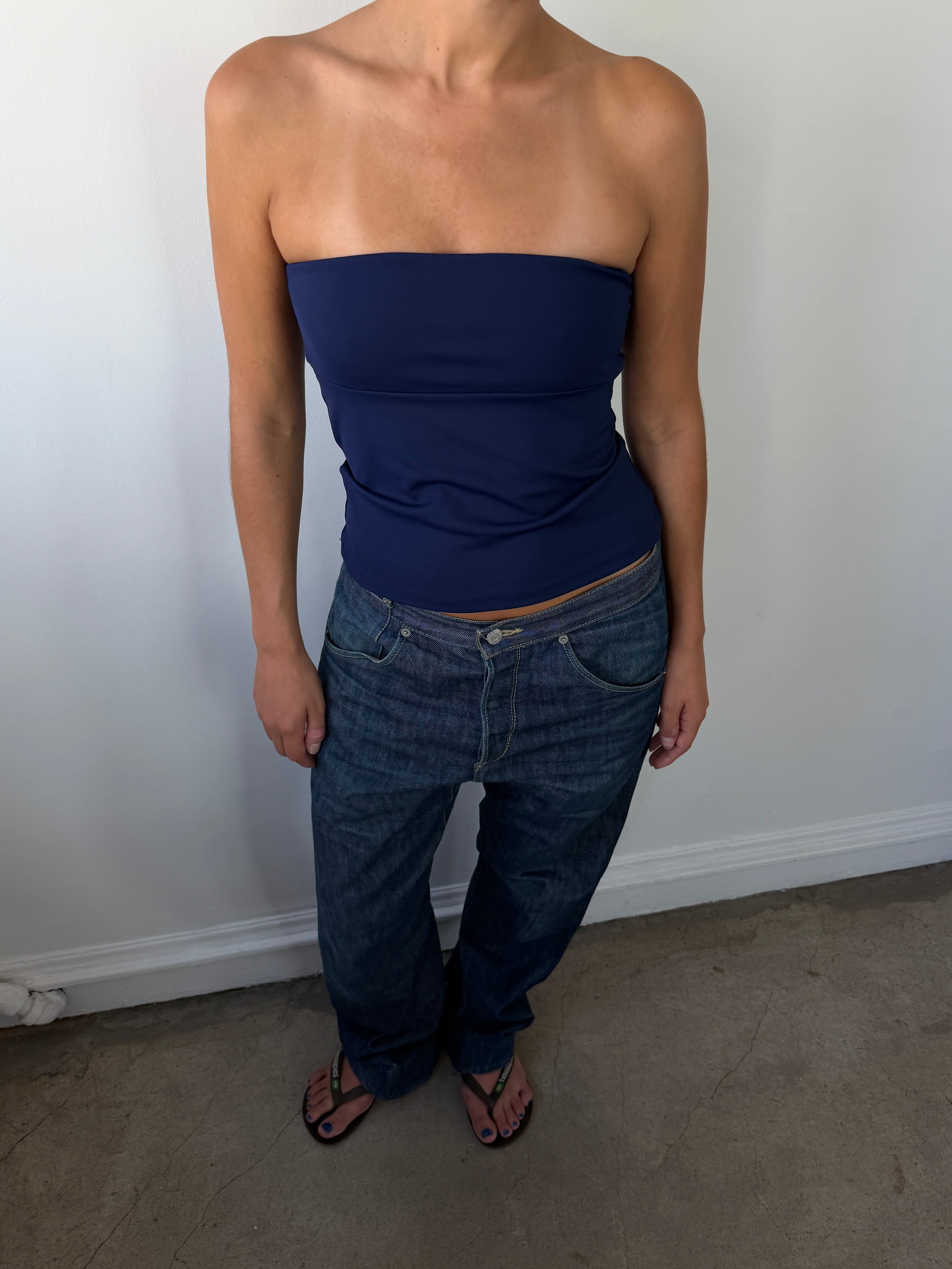 Tube Top Navy