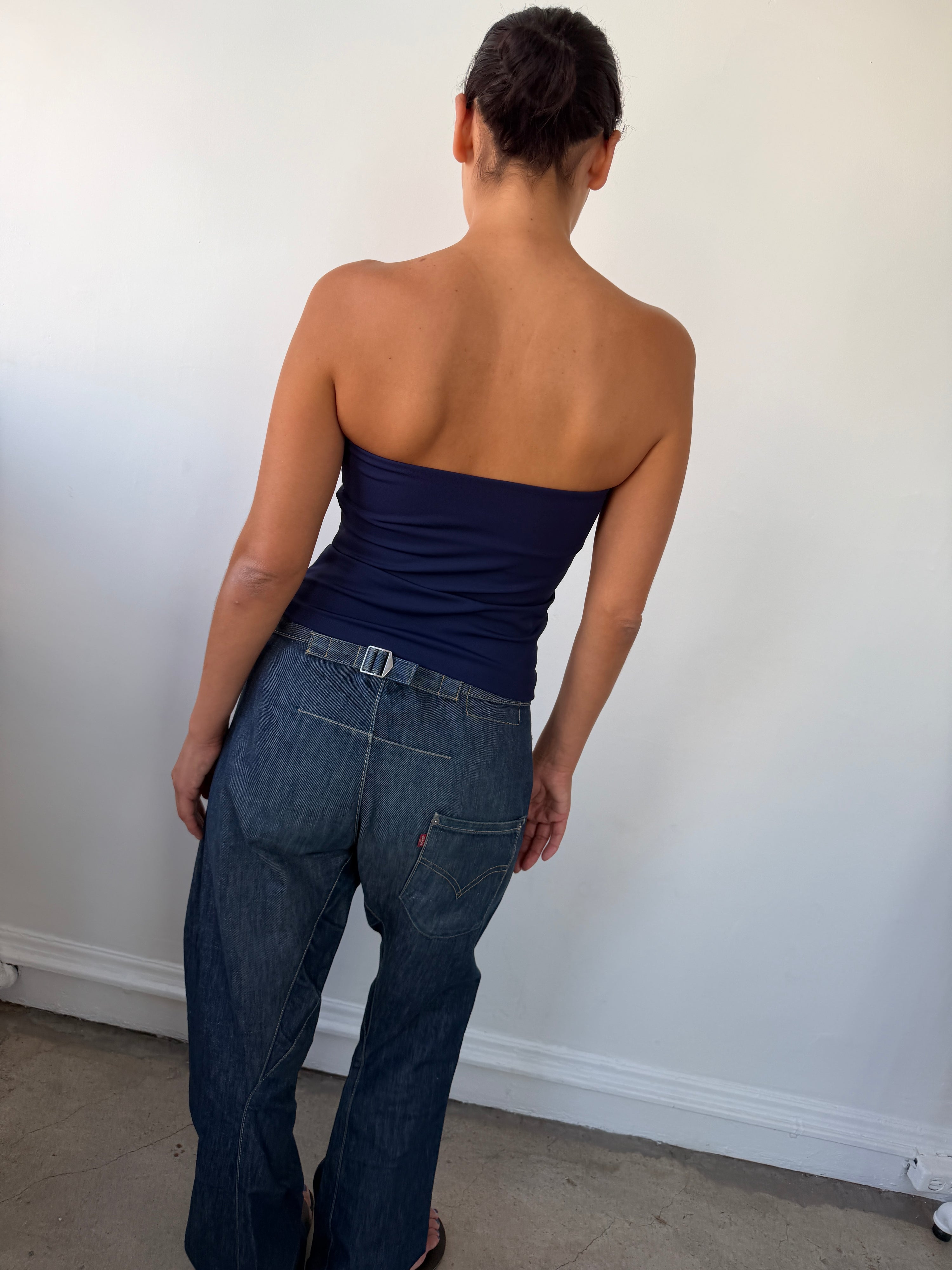 Tube Top Navy