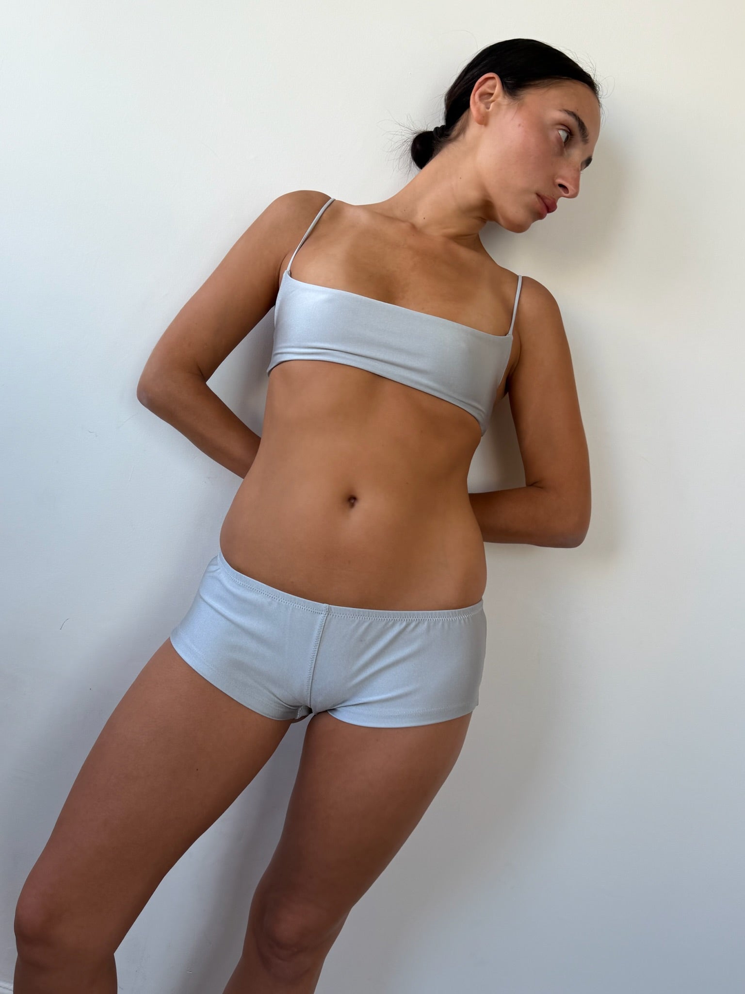 Bikini Short Silver