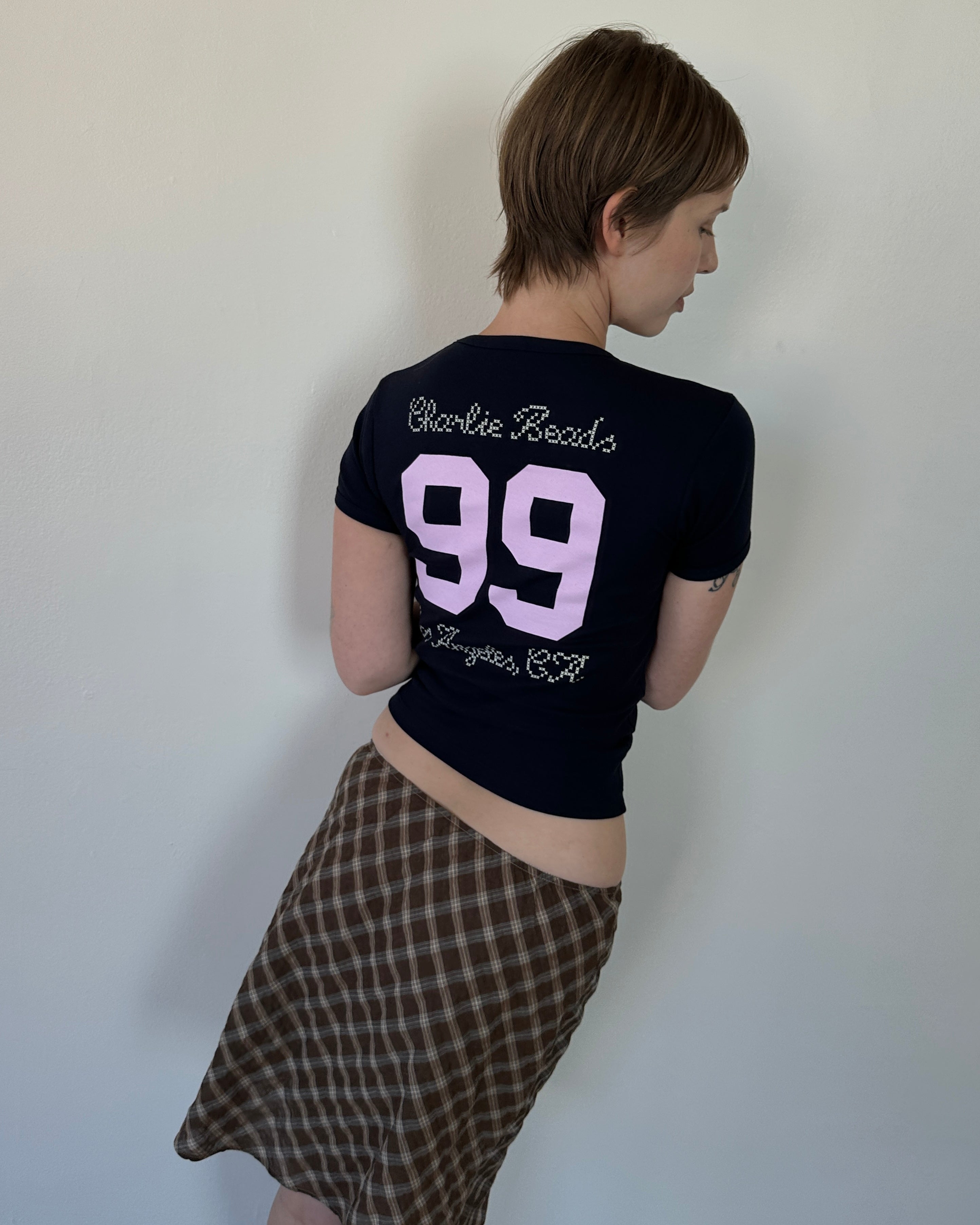 99 Baby Tee Navy