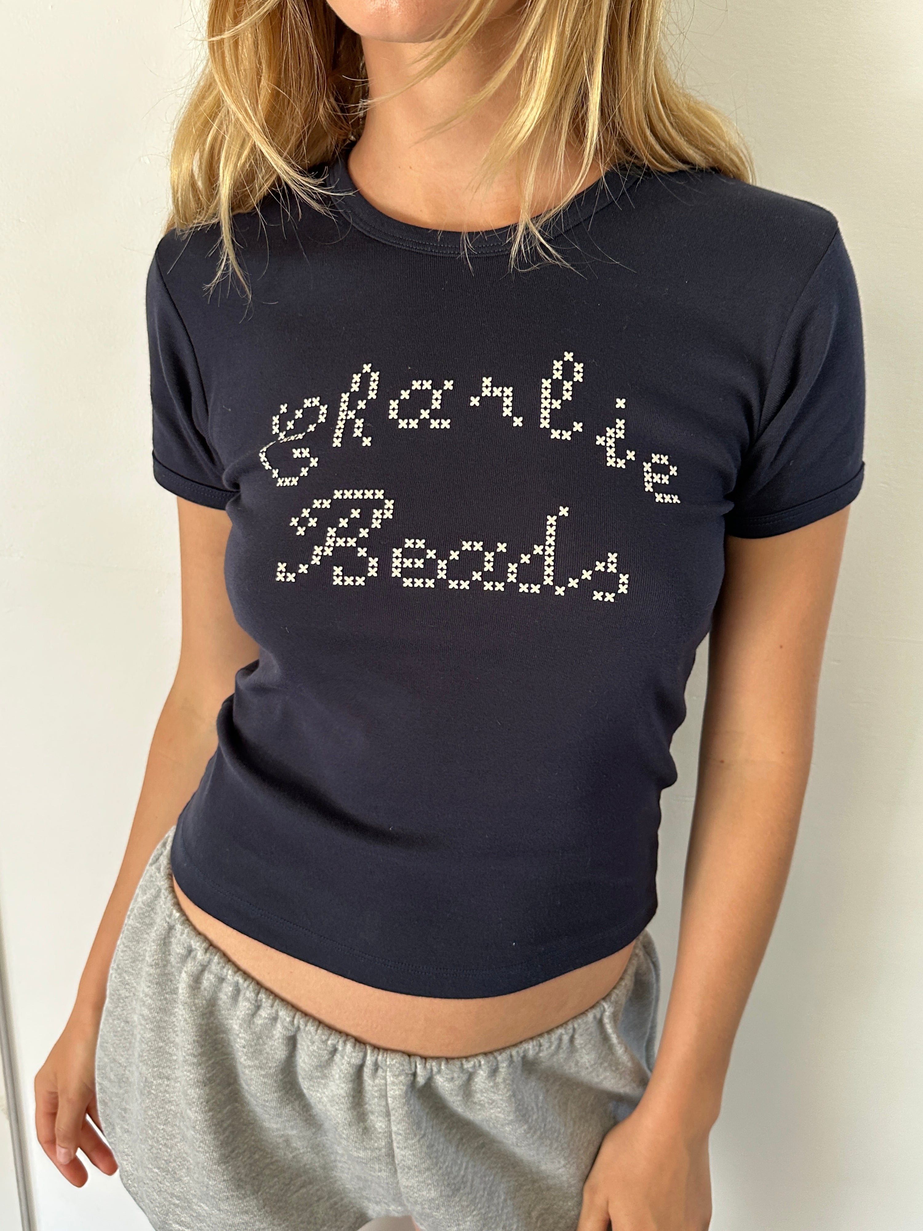 99 Baby Tee Navy